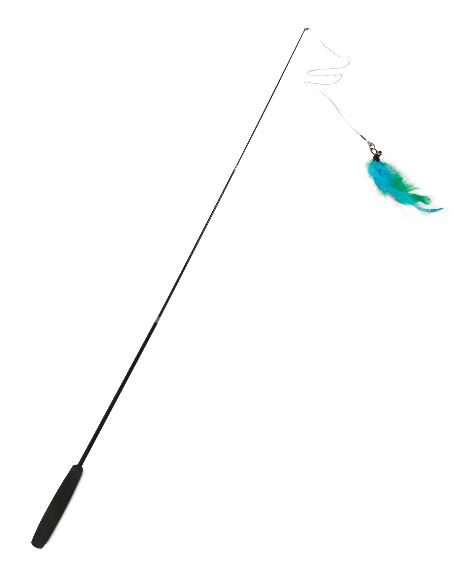 Изображение товара Игрушка для кошек Barbaks Дразнилка с перьями 43 см