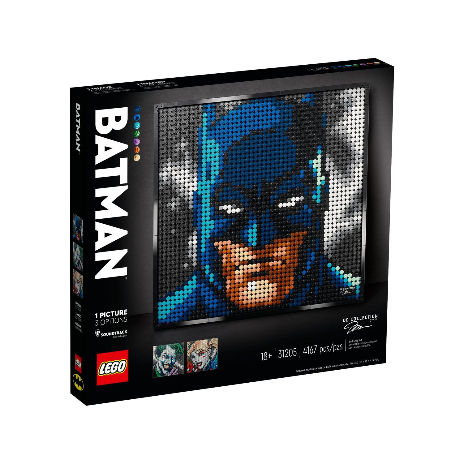Конструктор LEGO Art Бэтмен из Коллекции Джима Ли 4167 дет. - фото 1