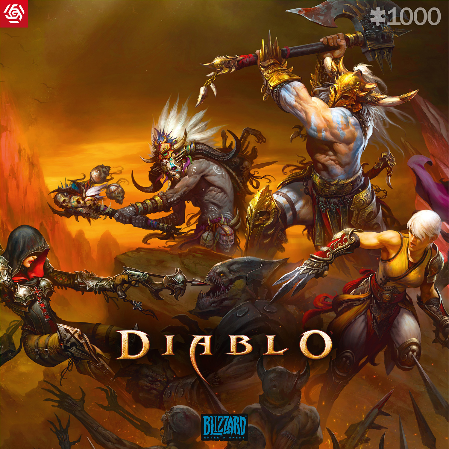 Пазл Good Loot Diablo Heroes Battle - 1000 эл классический - фото 8