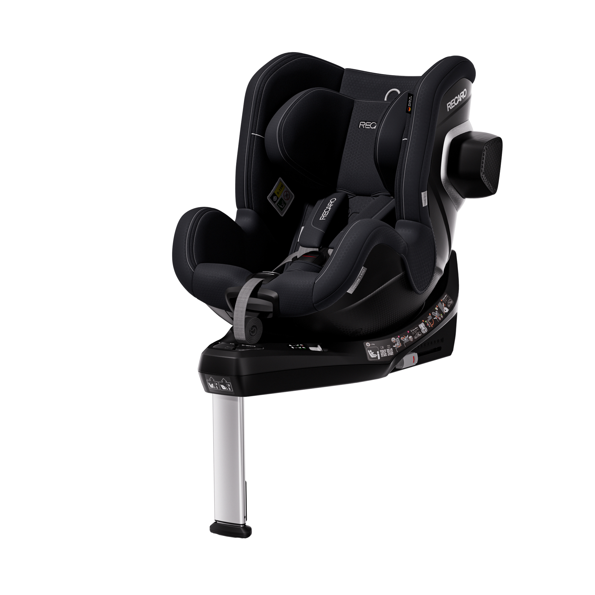 Автокресло Recaro Toron 1 Isofix 0+/1 (0-18 кг) черный - фото 8