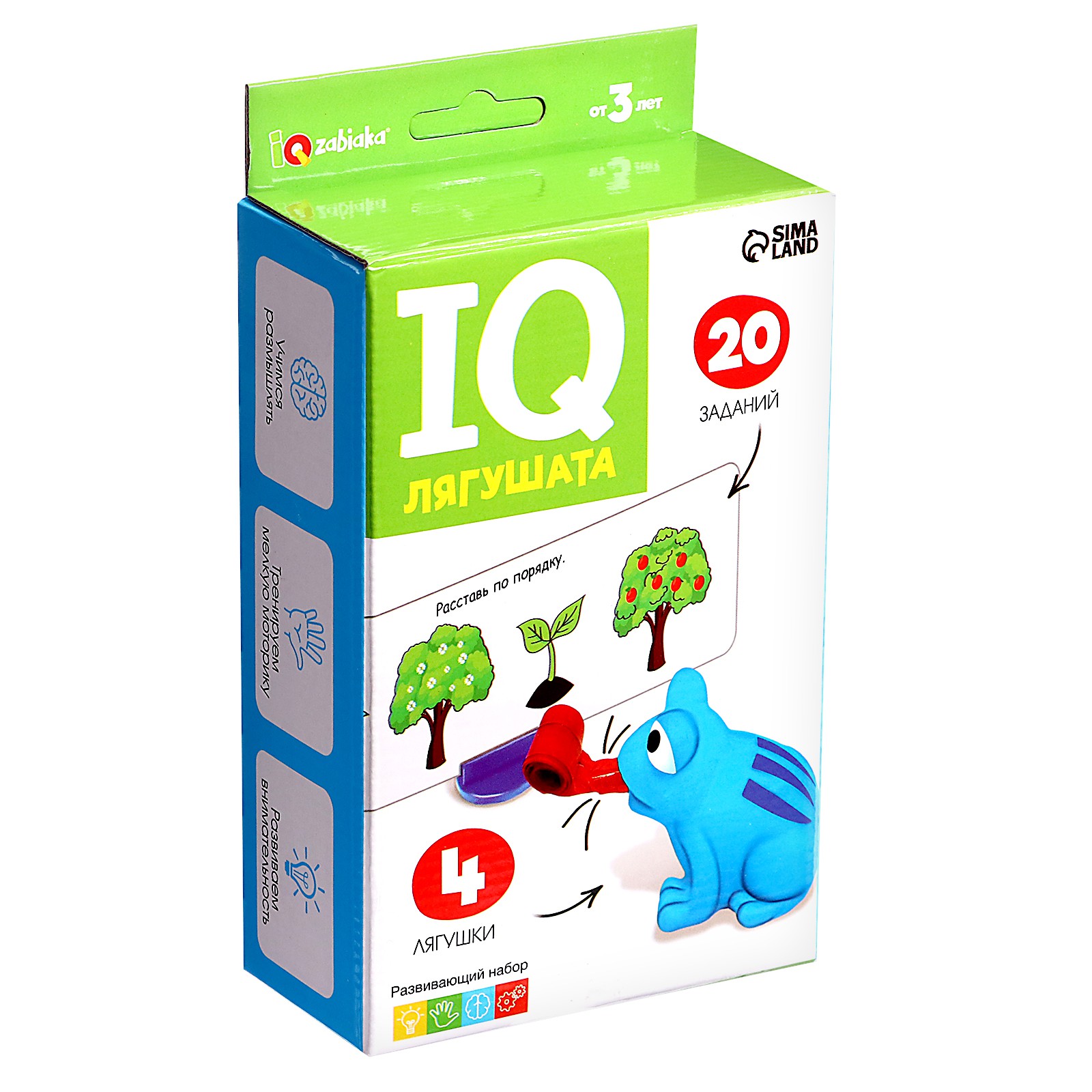 Настольная игра IQ-ZABIAKA IQ лягушата - фото 8