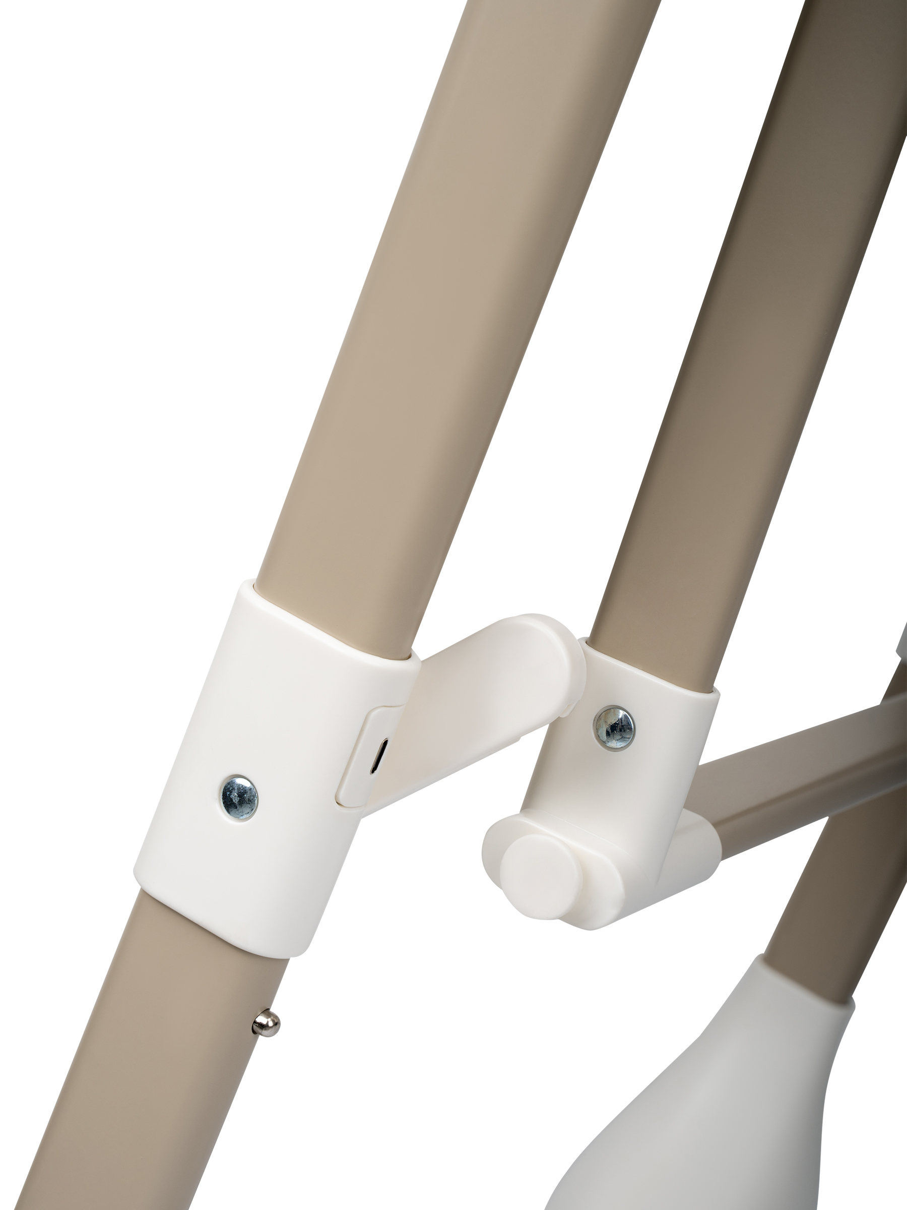 Стульчик для кормления JOVOLA Muza с функцией электрокачели серый - фото 19