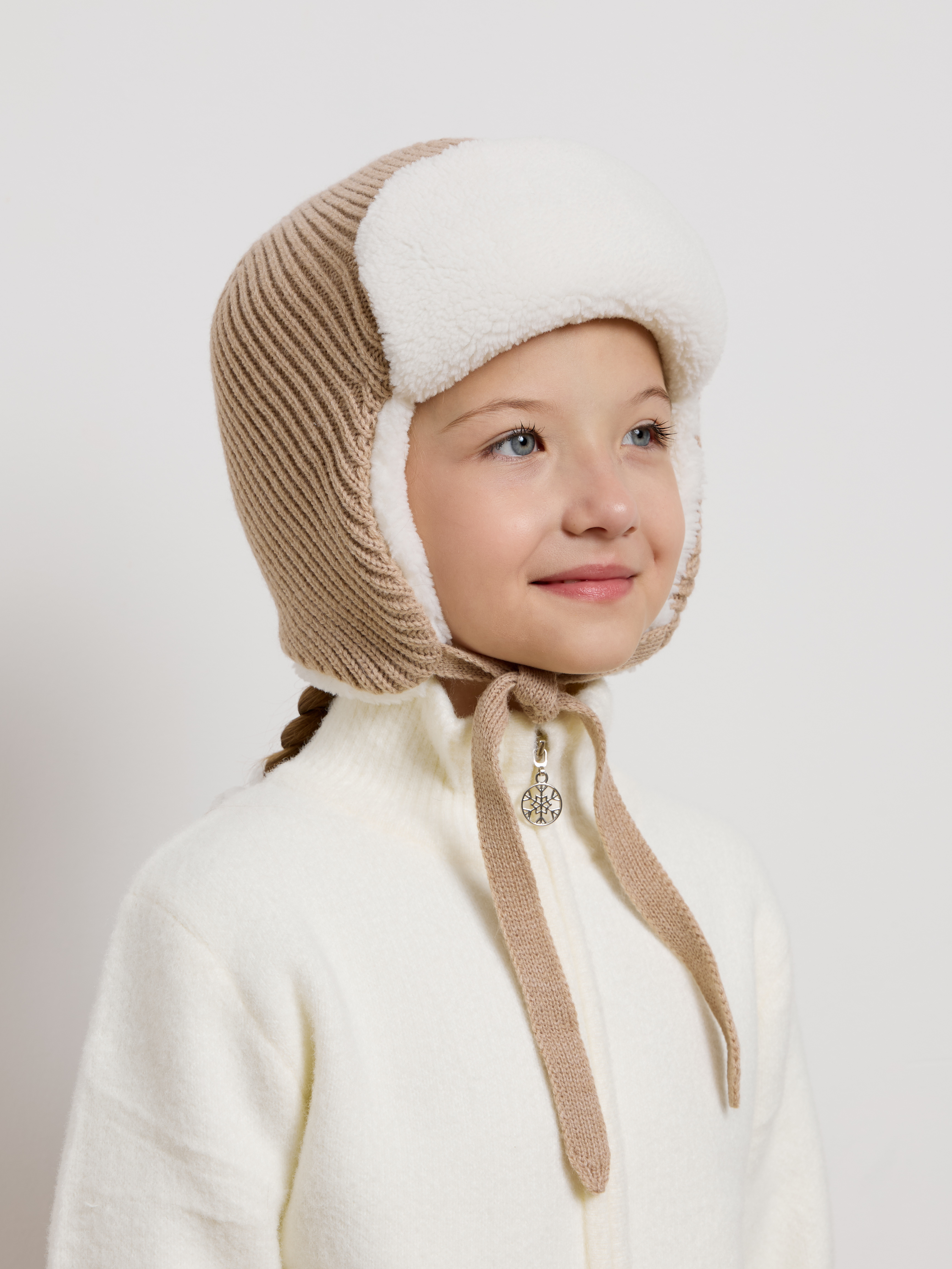 Шапка-ушанка Starkoff Kids Д301112 - фото 4