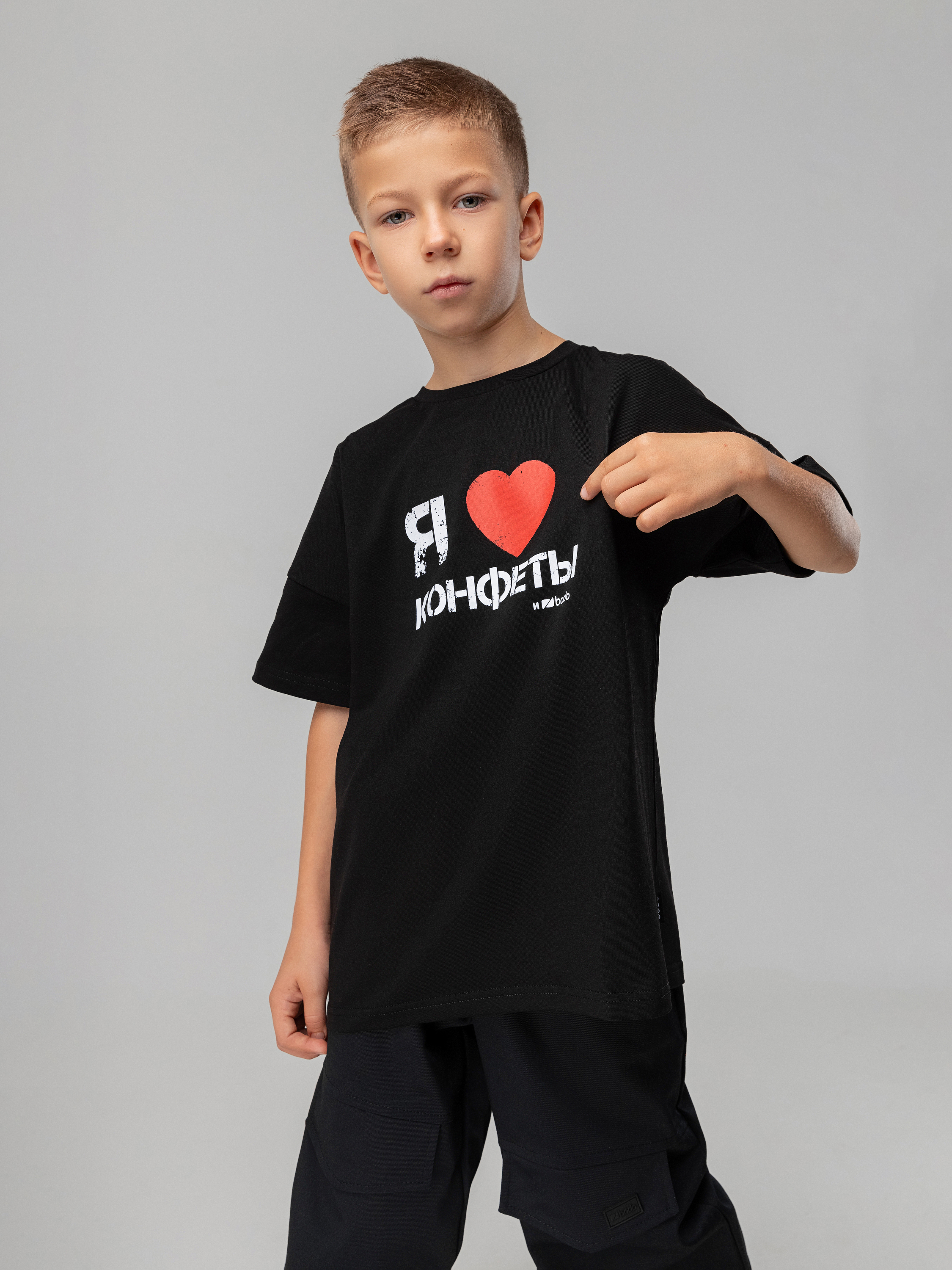 Футболка Bodo 4-475MU_черный - фото 3