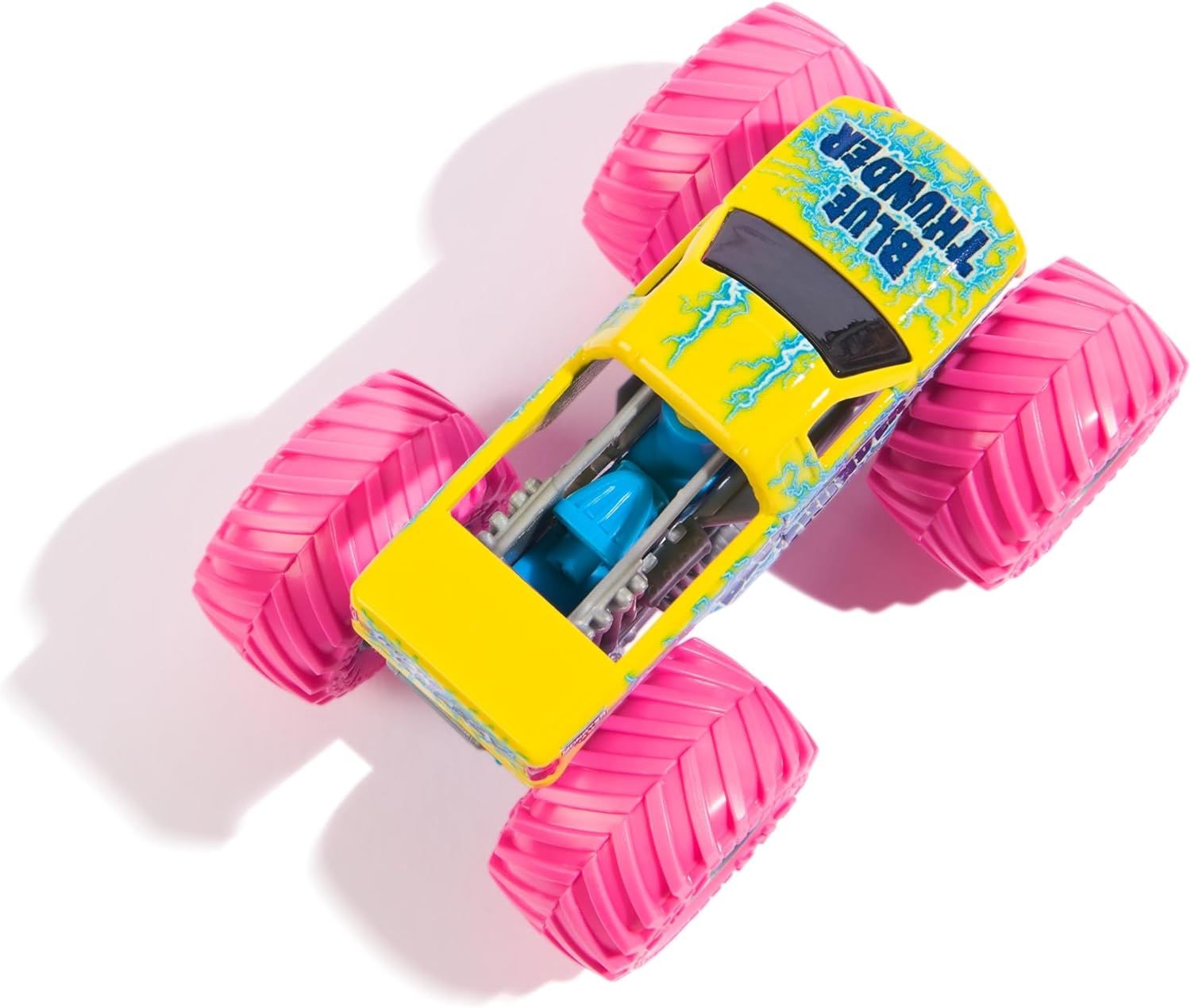 Монстр-трак Monster Jam Blue Thunder 1:64 6044941/20150169 - фото 4