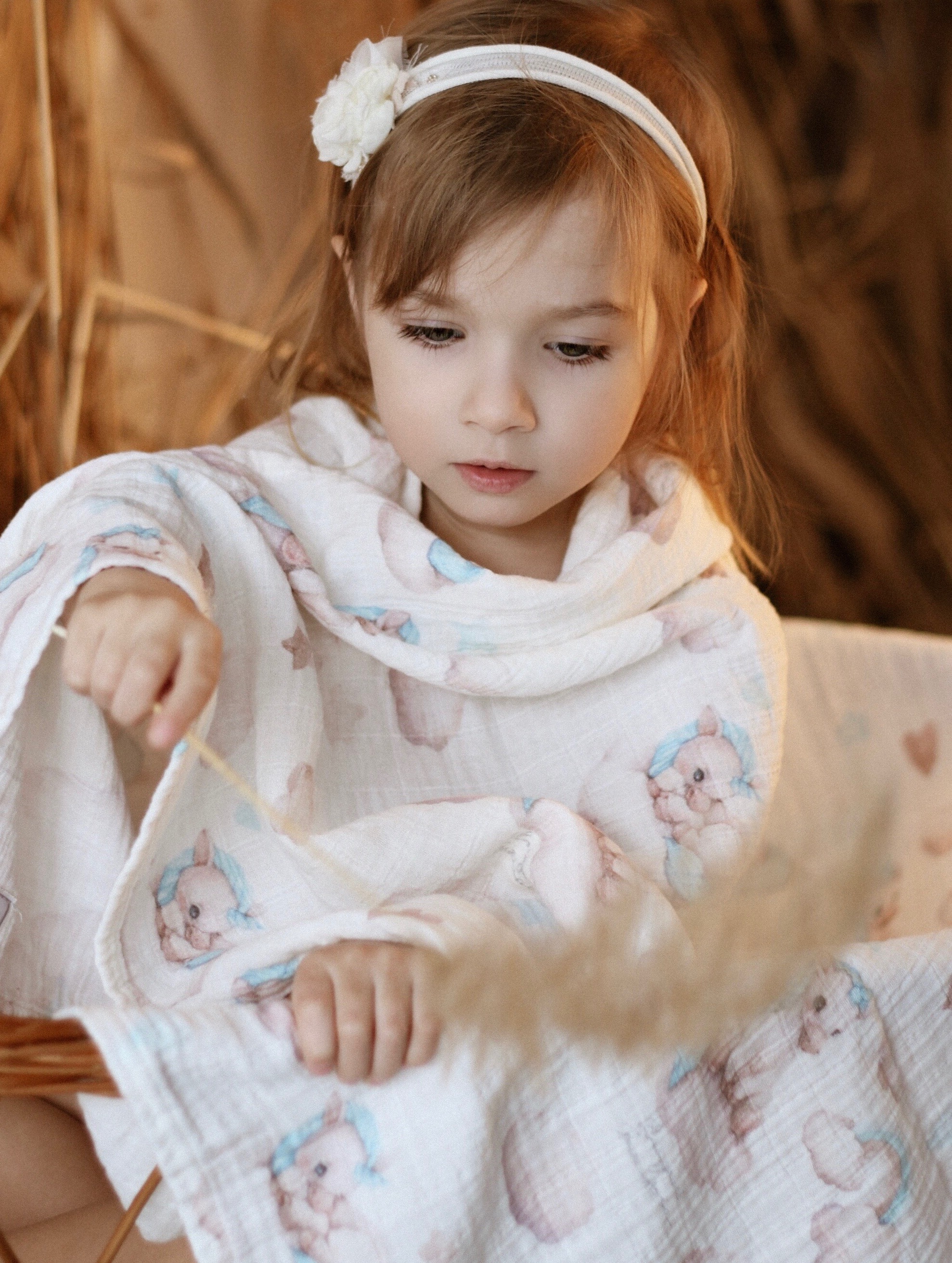 Плед НаследникЪ Выжанова Плед-пеленка 120 x 120 см хлопок - фото 5