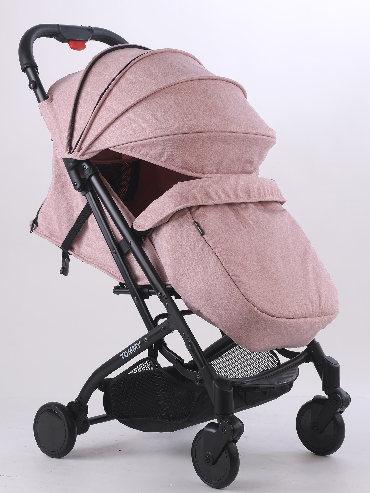 Коляска прогулочная TOMMY Trip розовый - фото 7
