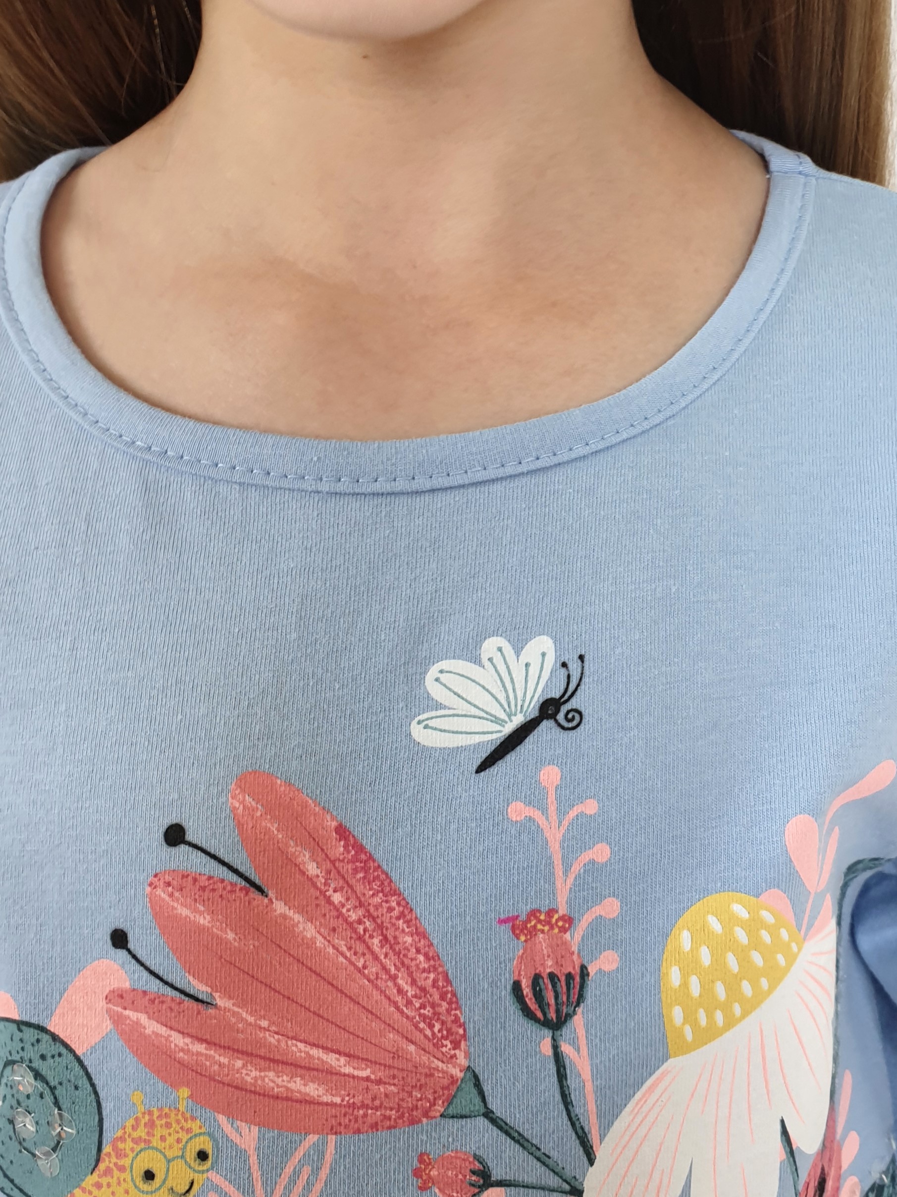 Свитшот Luneva 16-147-8. - фото 3