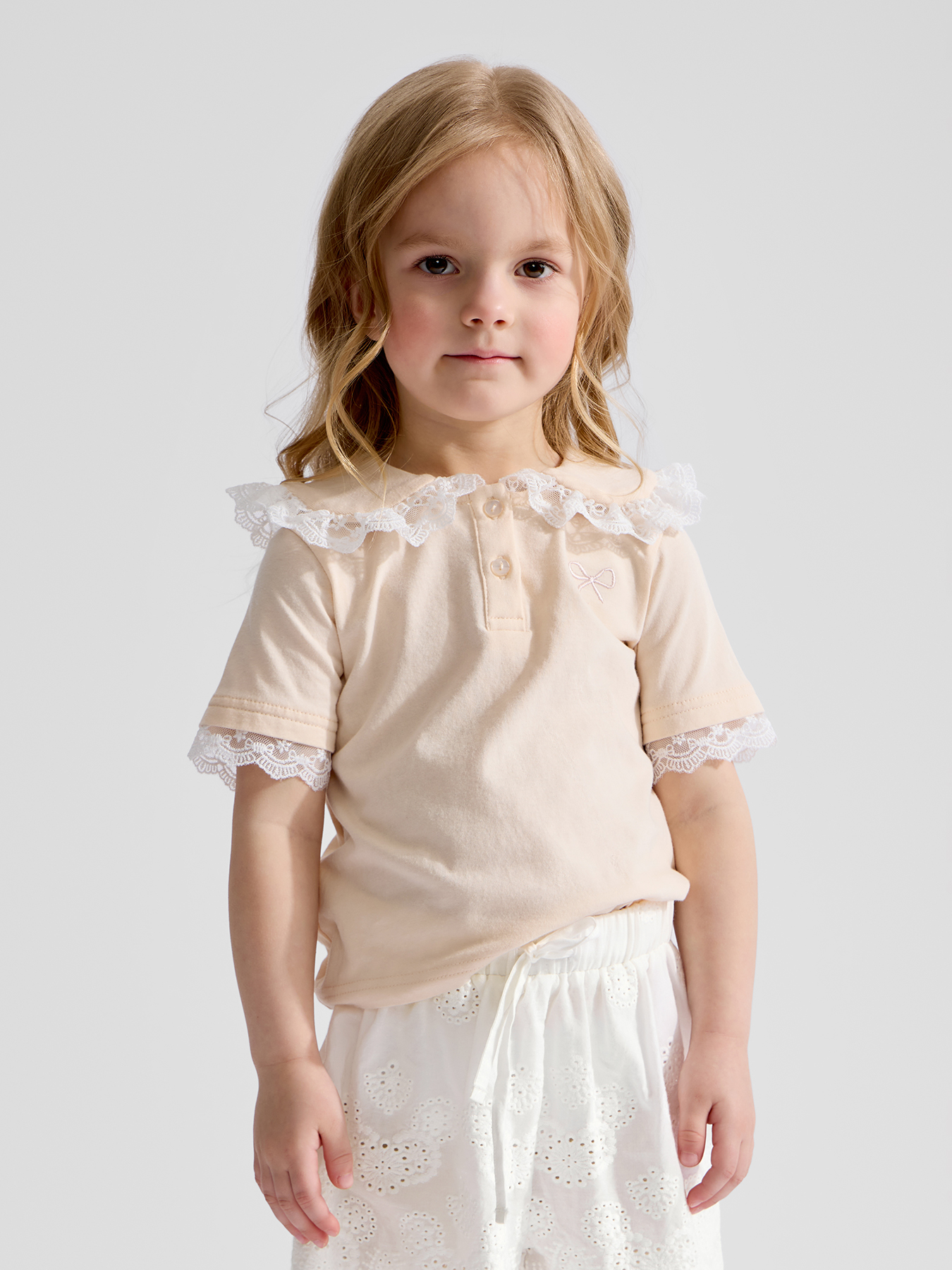 Поло Happy Baby 88722-1_light-pink - фото 1