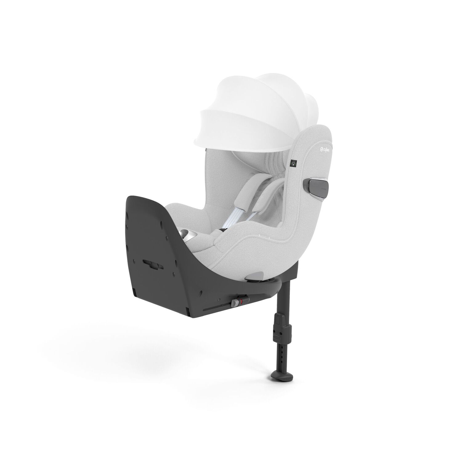 Автокресло Cybex Sirona T i-Size Isofix 0+/1 (0-18 кг) белый - фото 2