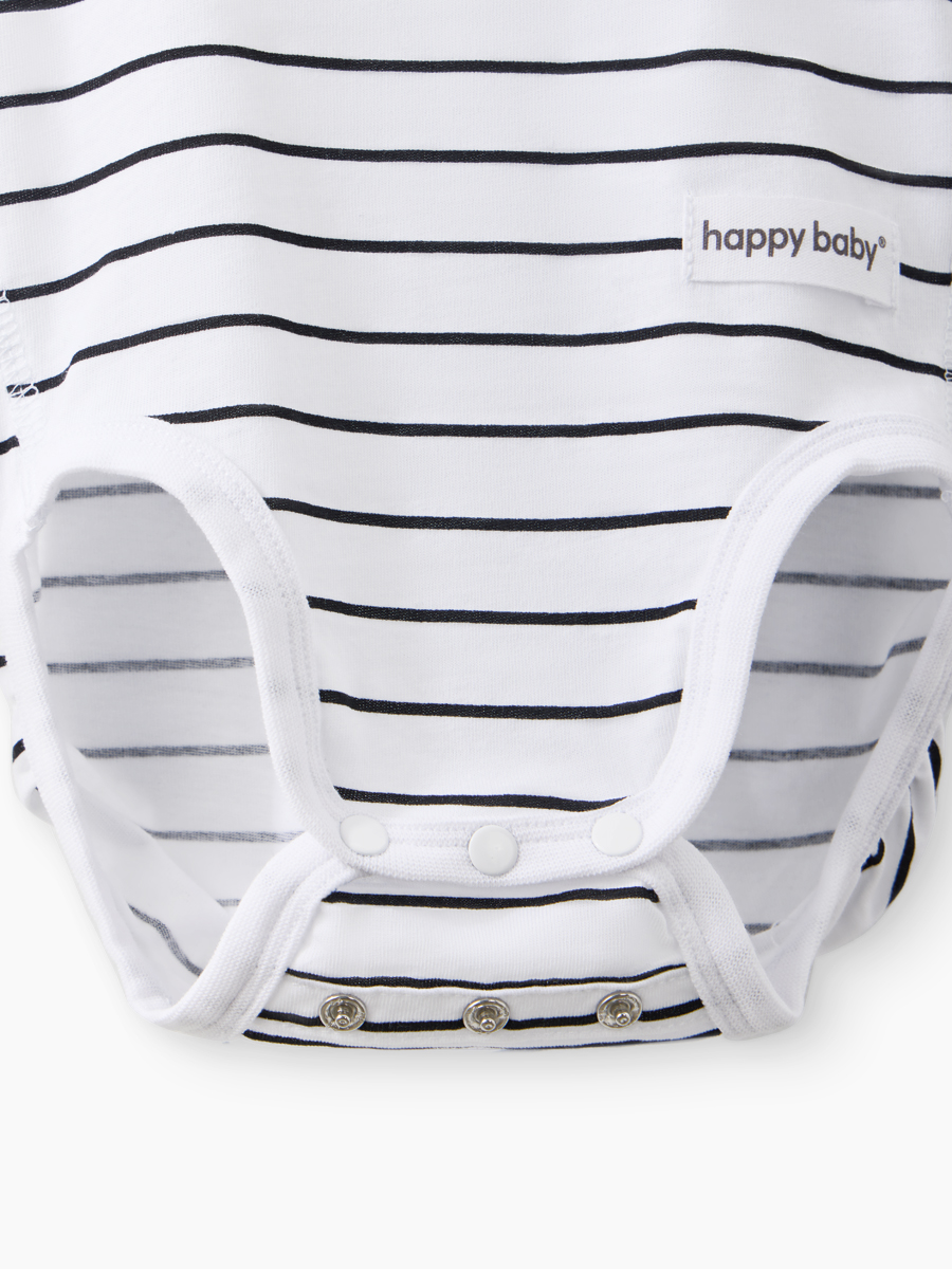 Боди 2 шт Happy Baby 90154-0_black-white - фото 19