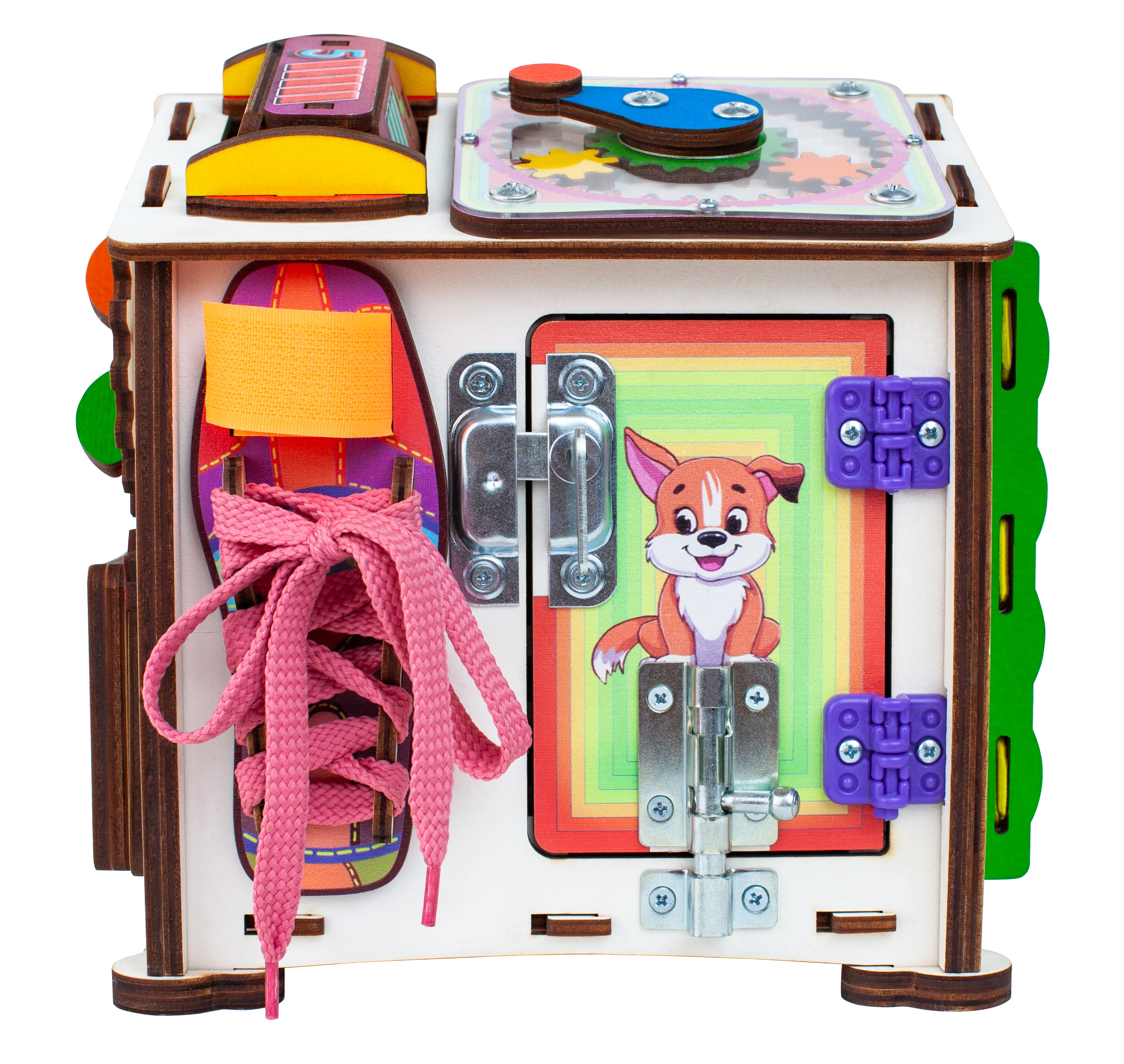 Игрушка Jolly Kids бизиборд Домик - фото 10