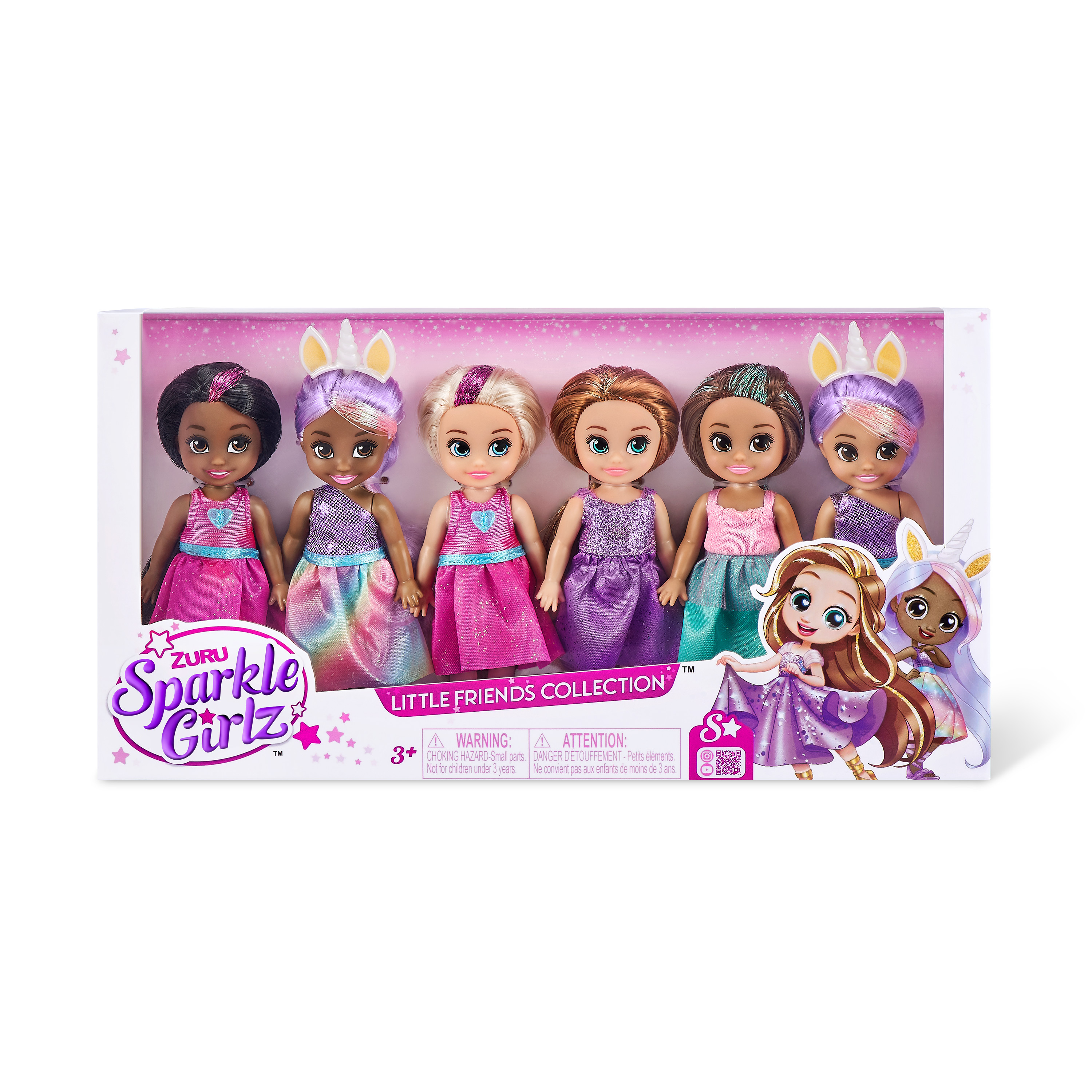 Кукла мини Zuru Sparkle Girlz 100524 - фото 7