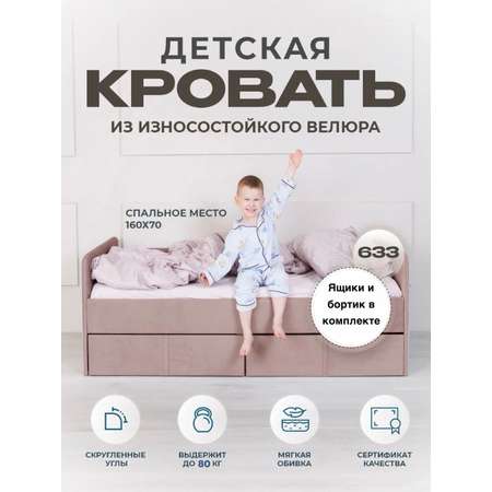Кровать детская Три Кроватки Санни