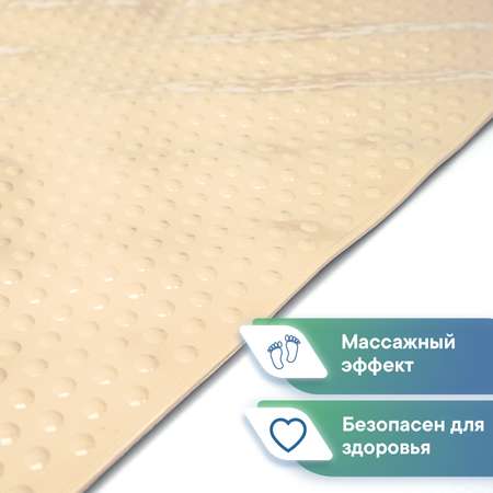 Коврик для ванной на присосках VILINA VILINA 38х69 см «Массажный»