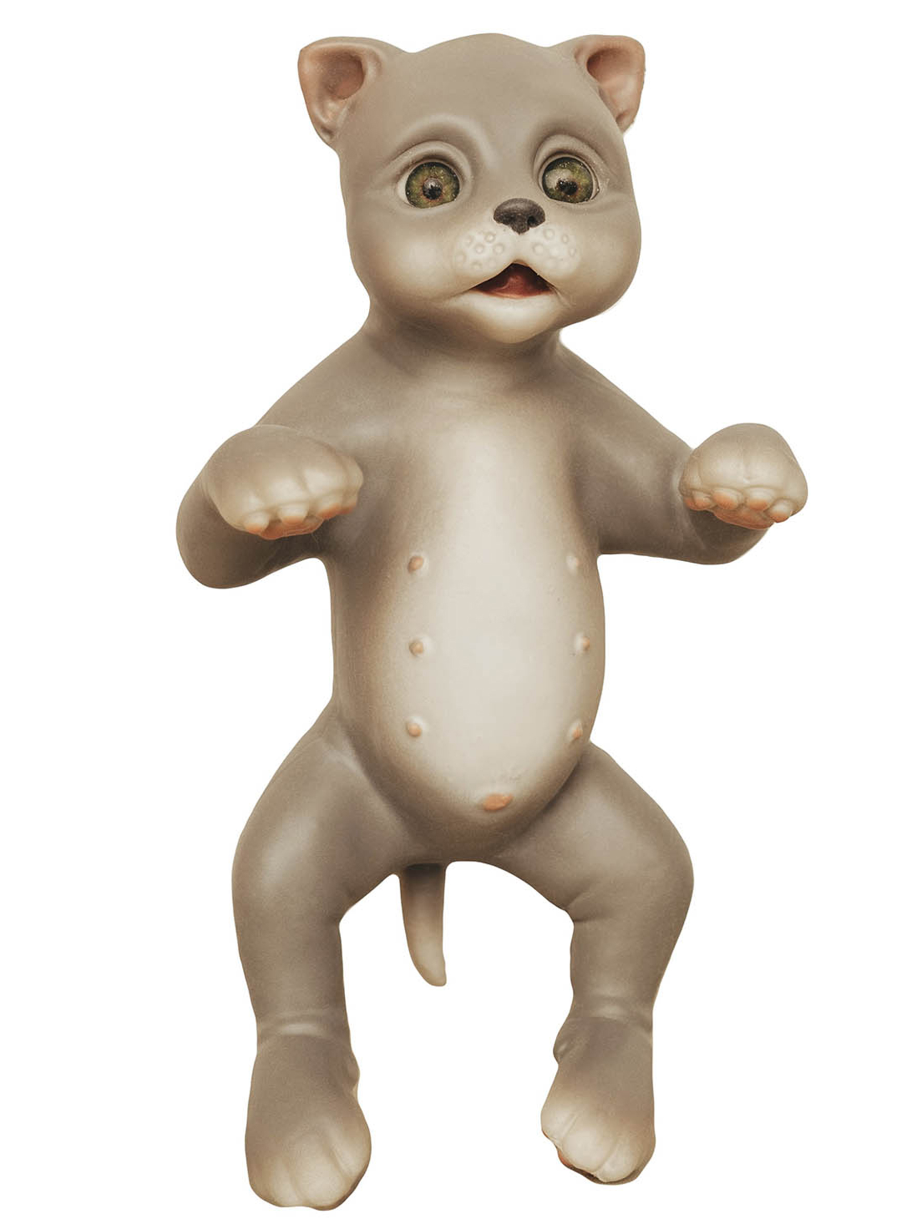 Кукла мини Magic Manufactory Magic Pets Кот реборн серый высота 19 см 4631175965861 - фото 10