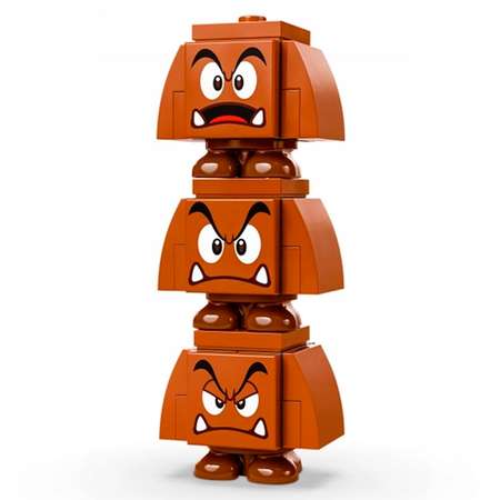 Конструктор LEGO Super Mario Игровая площадка Гумбы блочный