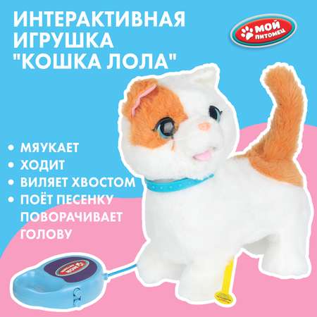 Мягкая игрушка Мой питомец котик Лола 22 см