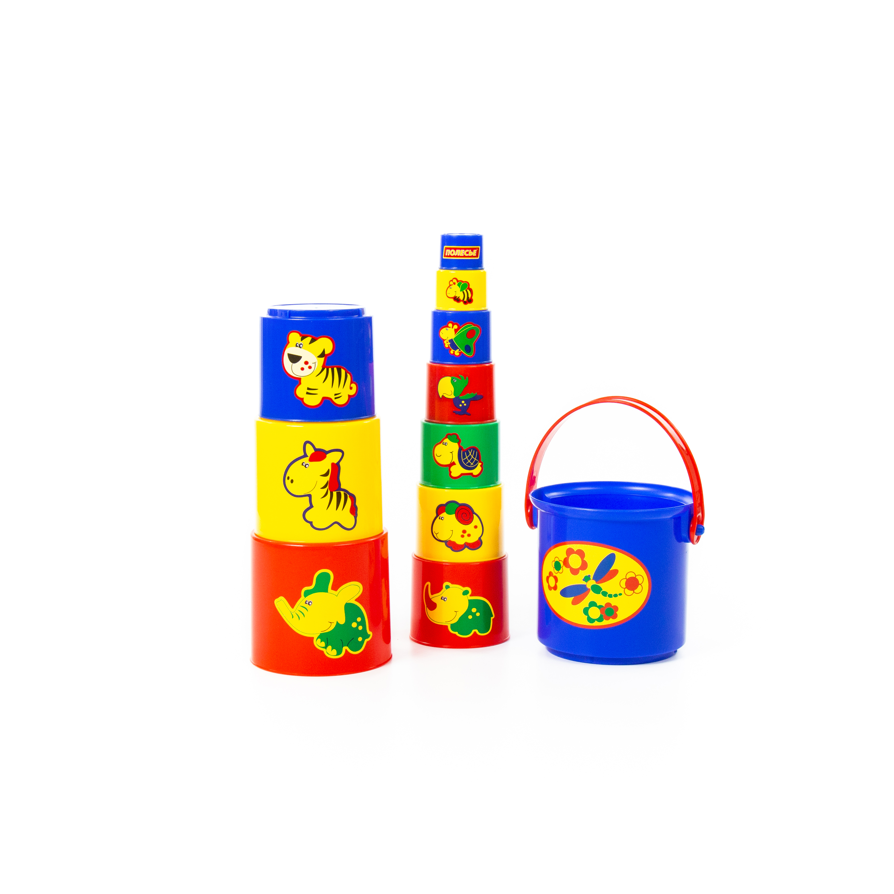 Игрушка Полесье пирамидка - фото 2
