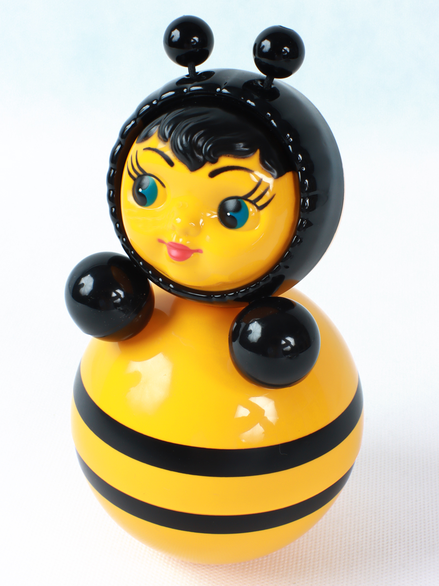 Игрушка Котовские неваляшки неваляшка Пчелка - фото 4