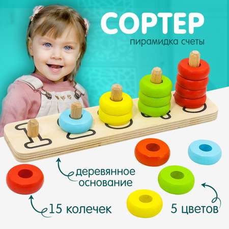 Игрушка Alatoys сортер Счетный материал
