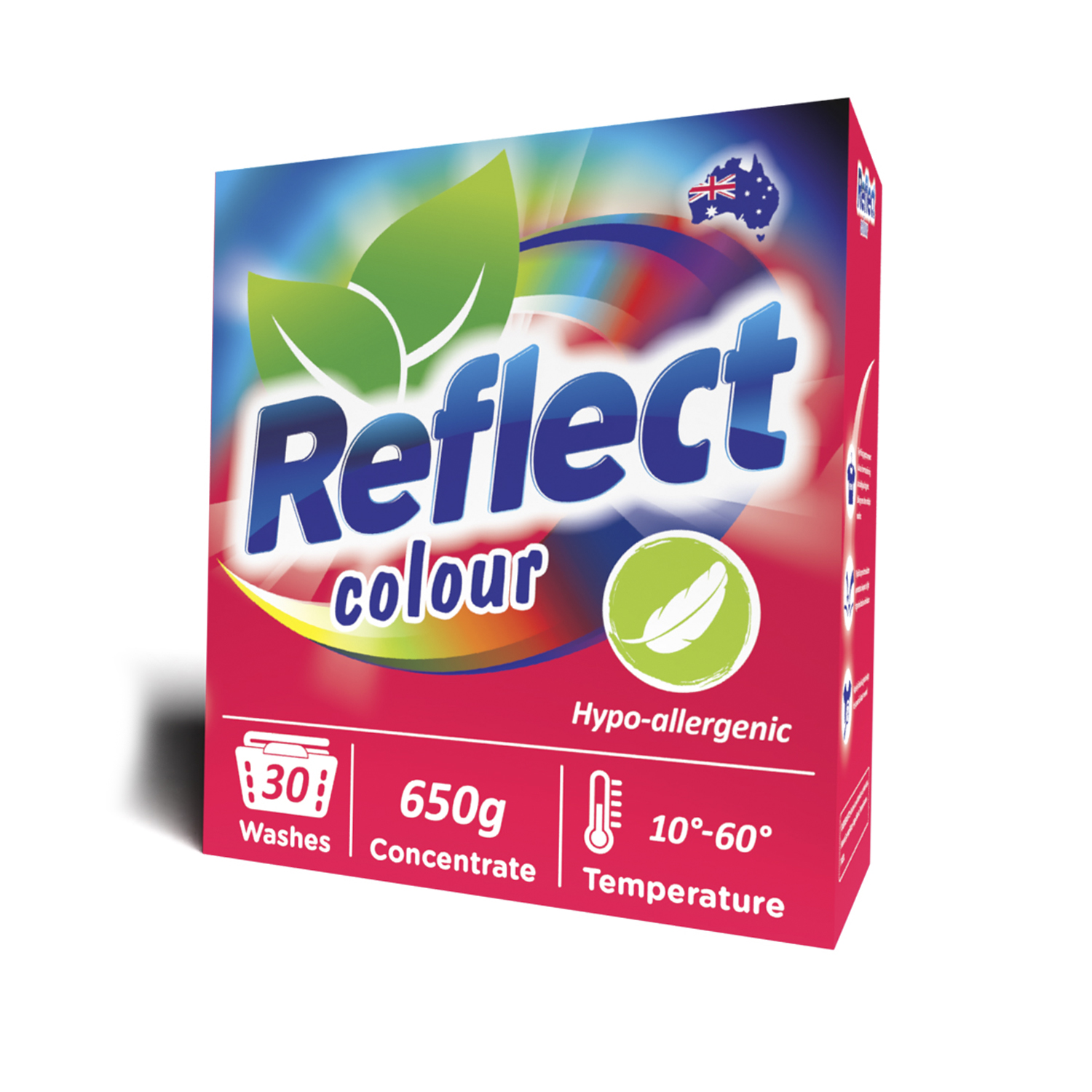 Стиральный порошок Reflect COLOUR ЭКОлогичный гипоаллергенный концентрированный для цветного белья 650 г 30 стирок - фото 1