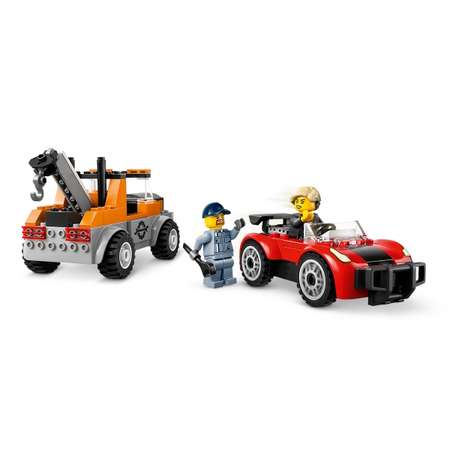 Конструктор LEGO City TowTruck and Sports Car Repair блочный