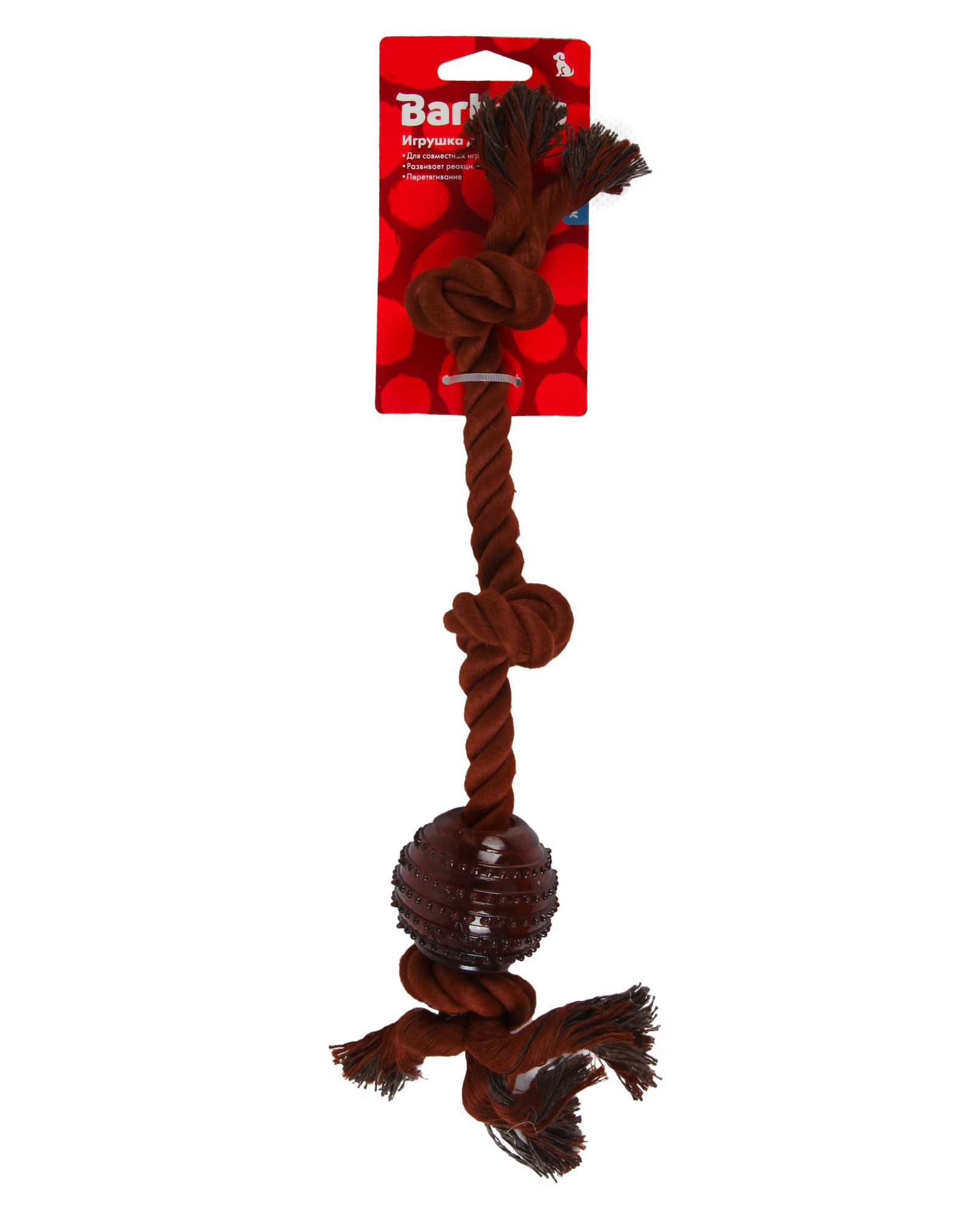Игрушка для собак Barbaks Канатик 38см - фото 6