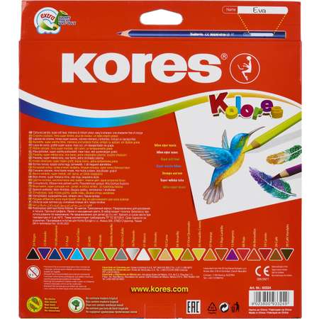 Карандаши цветные Kores 24 шт.