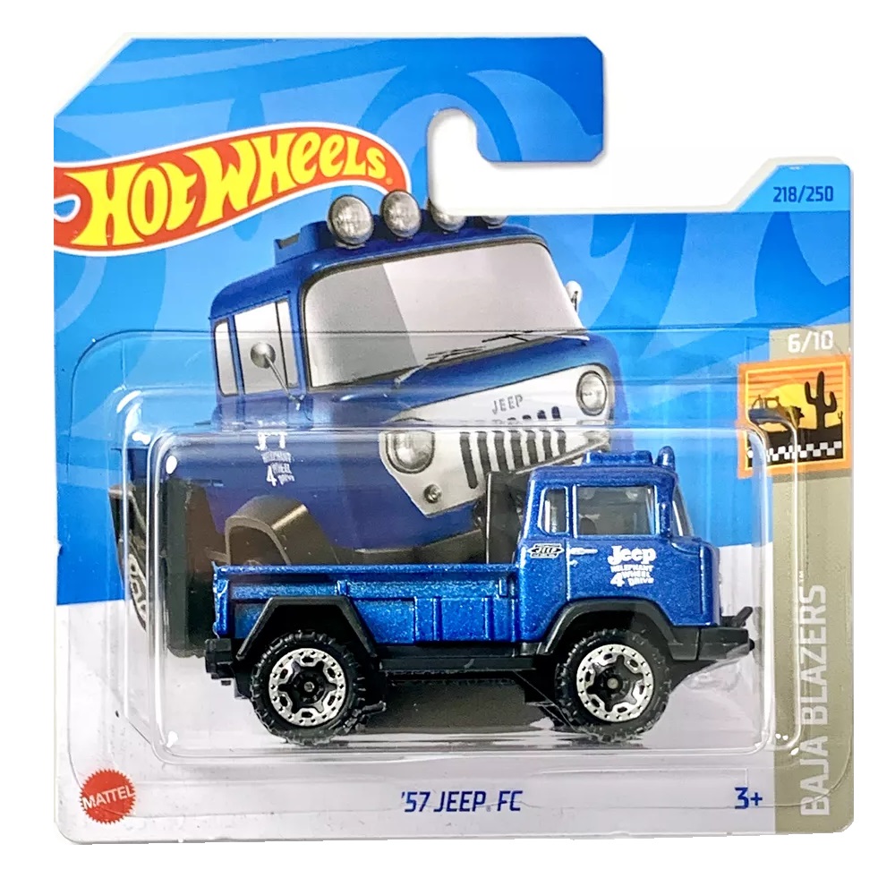 Автомобиль Hot Wheels Jeep 57 JEEP FC 63026 - фото 2