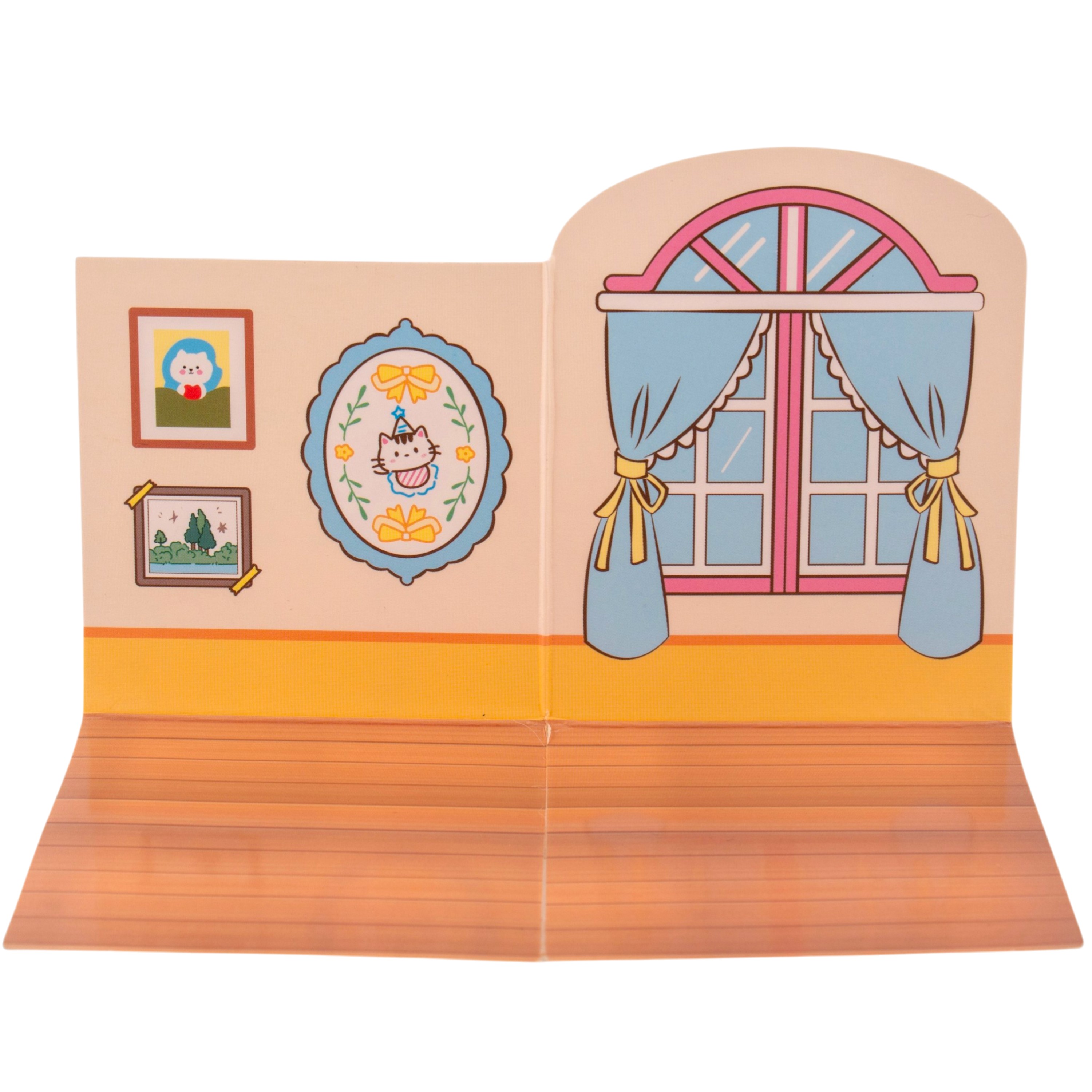 Конструктор KiddiePlay Домик с котиком-сюрприз - фото 6