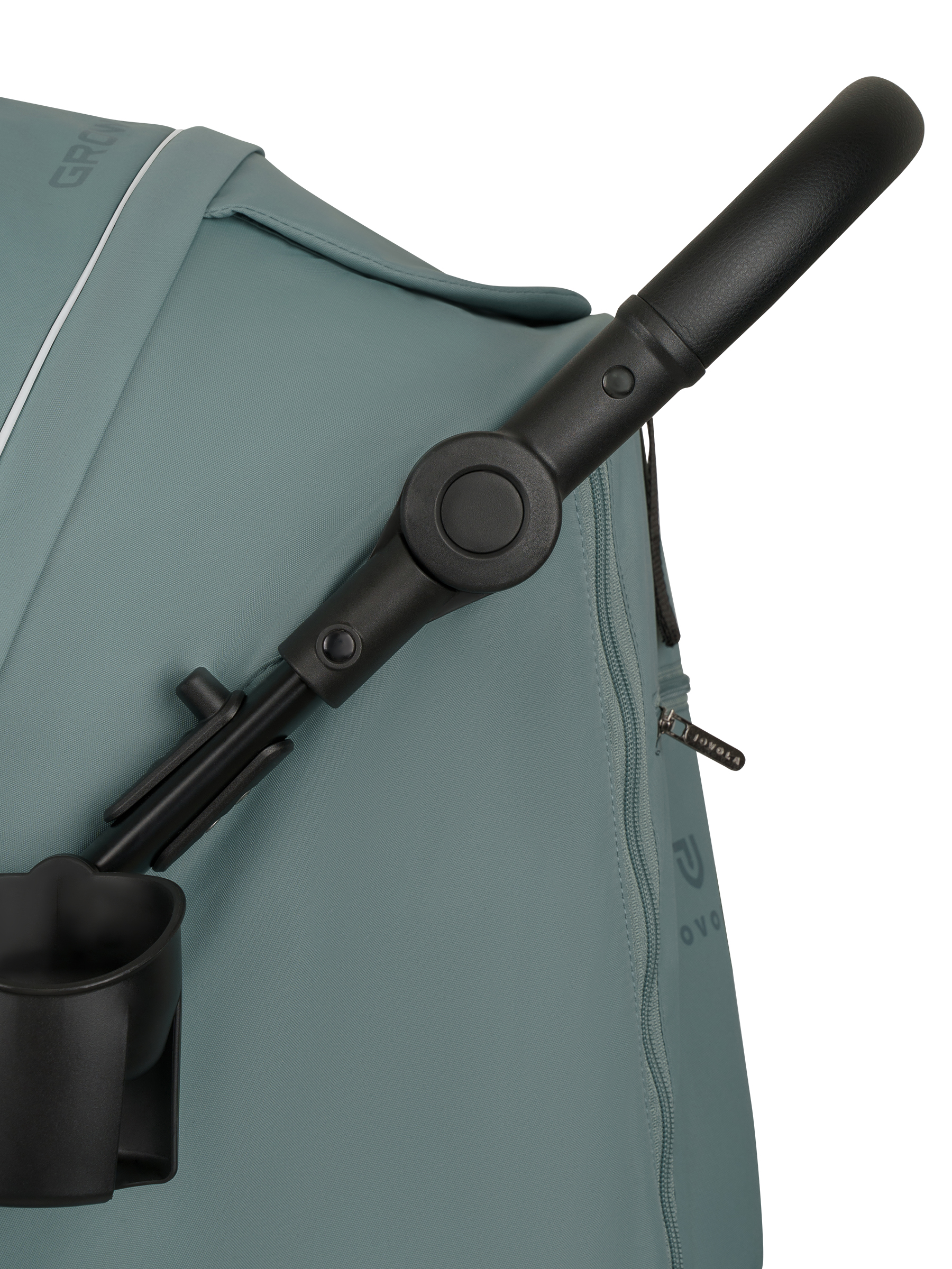 Коляска прогулочная JOVOLA Selena SL, всесезонная зеленый - фото 36