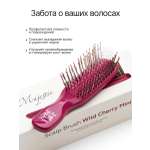 Массажная расческа Majestic красный