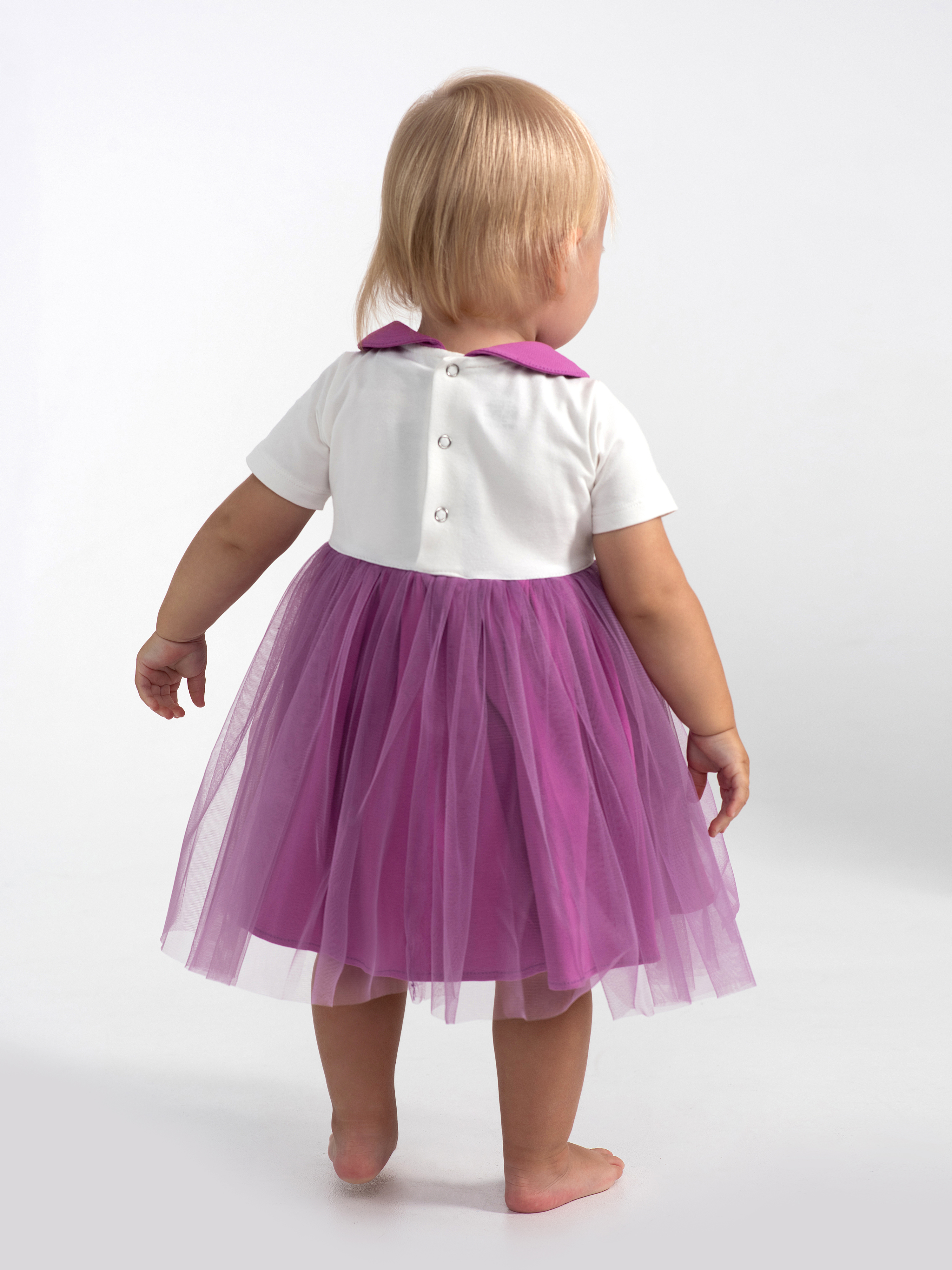 Платье Trendyco kids ТК599/сиреневый-Bodacious - фото 4