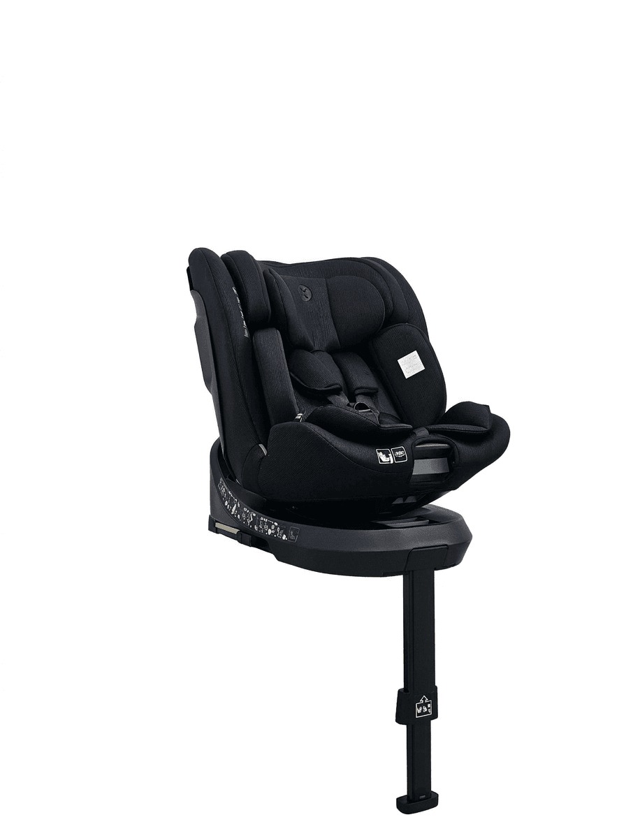 Автокресло agex Grow i-Fix Isofix 0+/1/2/3 (0-36 кг) черный - фото 1