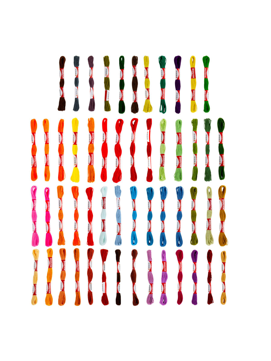 Набор для творчества Develia вышивание 100 цветов - фото 4