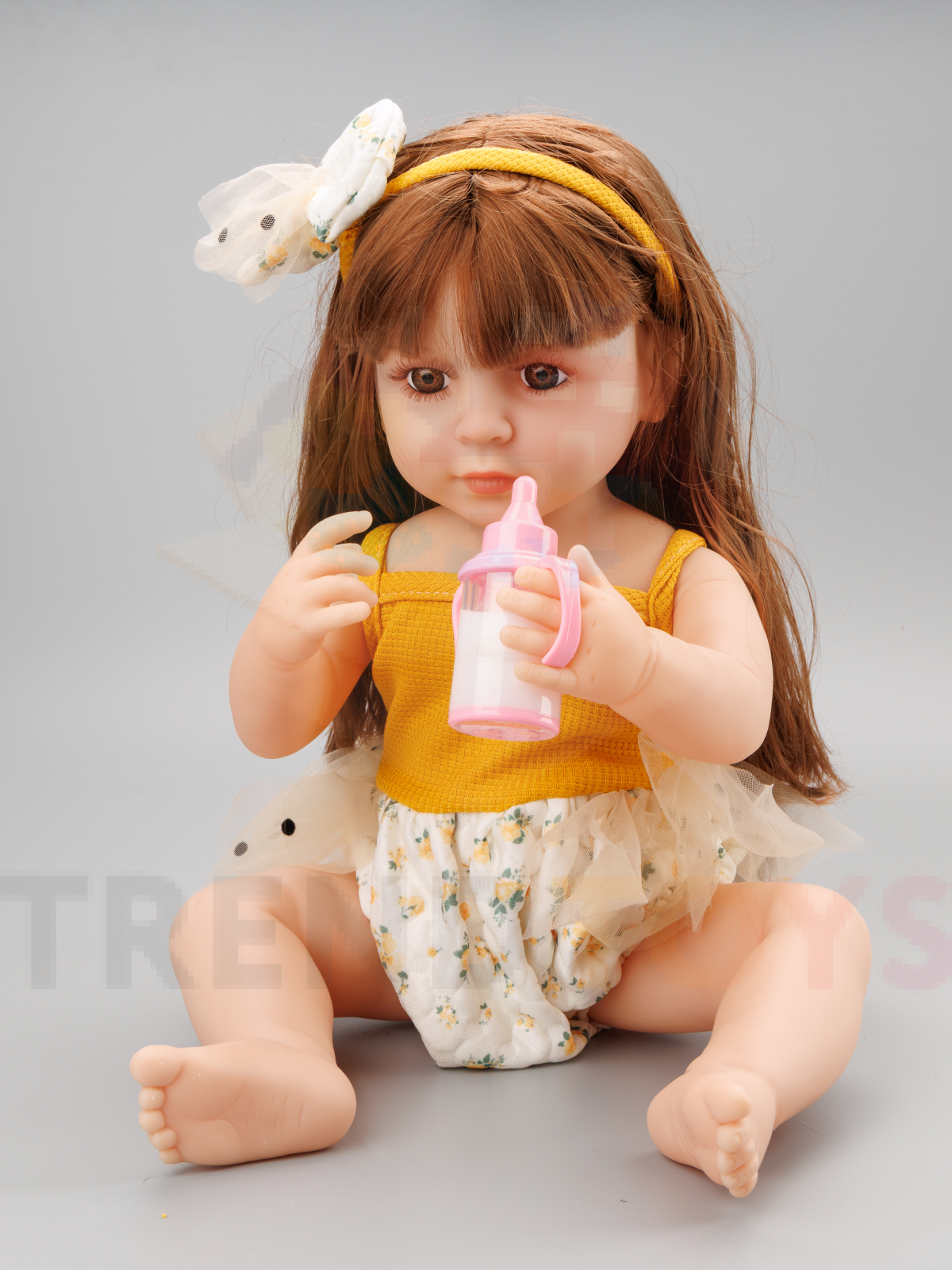 Кукла пупс TrendToys Говорящая с аксессуарами высота 55 см SDM018 - фото 12