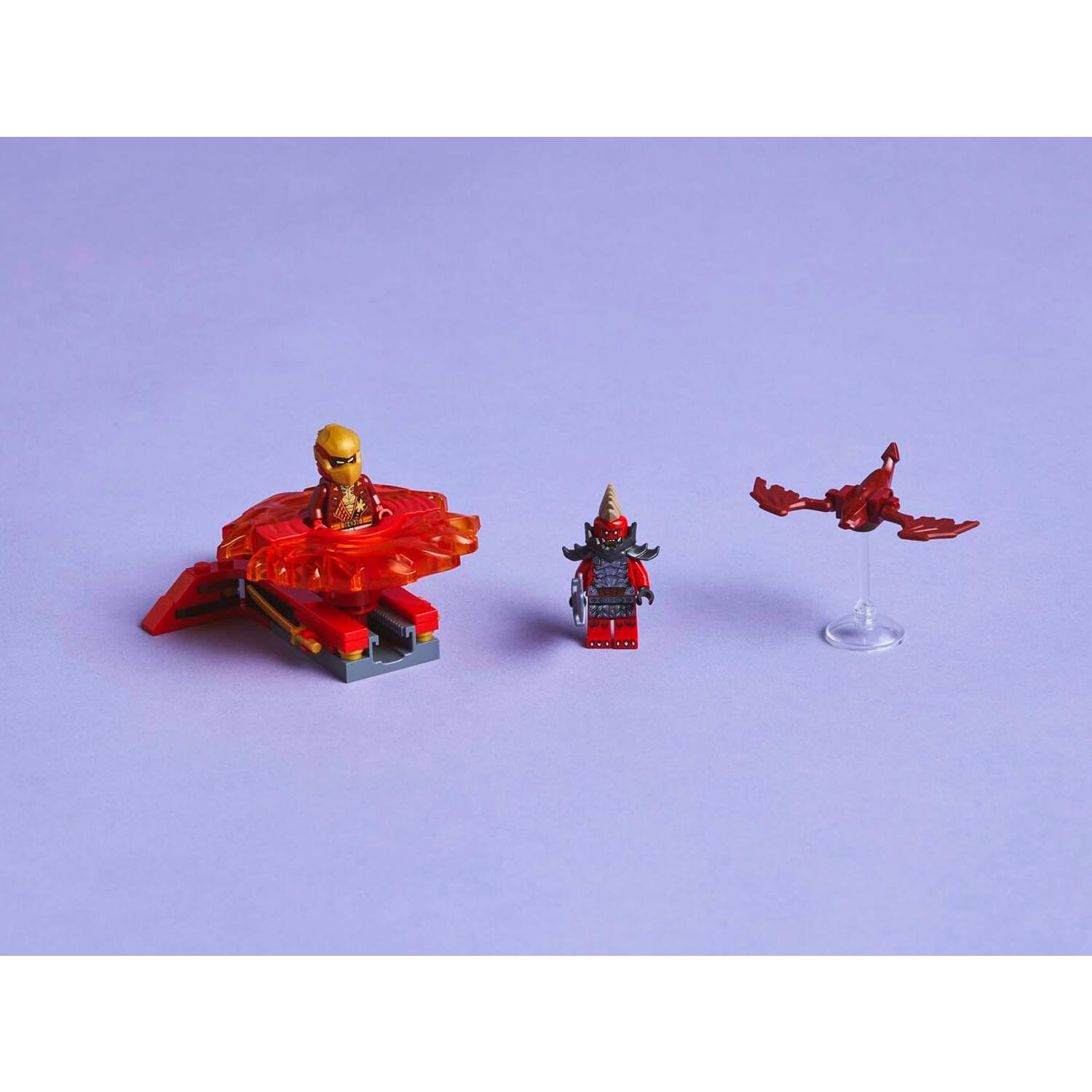 Конструктор LEGO NINJAGO Спиннер Кружитцу Дракона Кая 54 дет. - фото 7