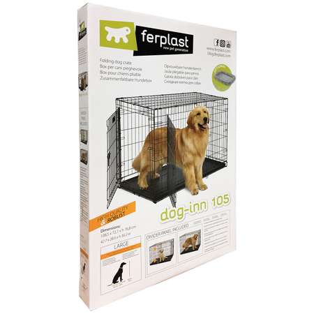 Клетка для собак Ferplast Dog-inn 105 Черная