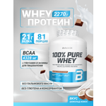 Протеин BiotechUSA 100% Pure Whey 2270 г. Шоколад - кокос