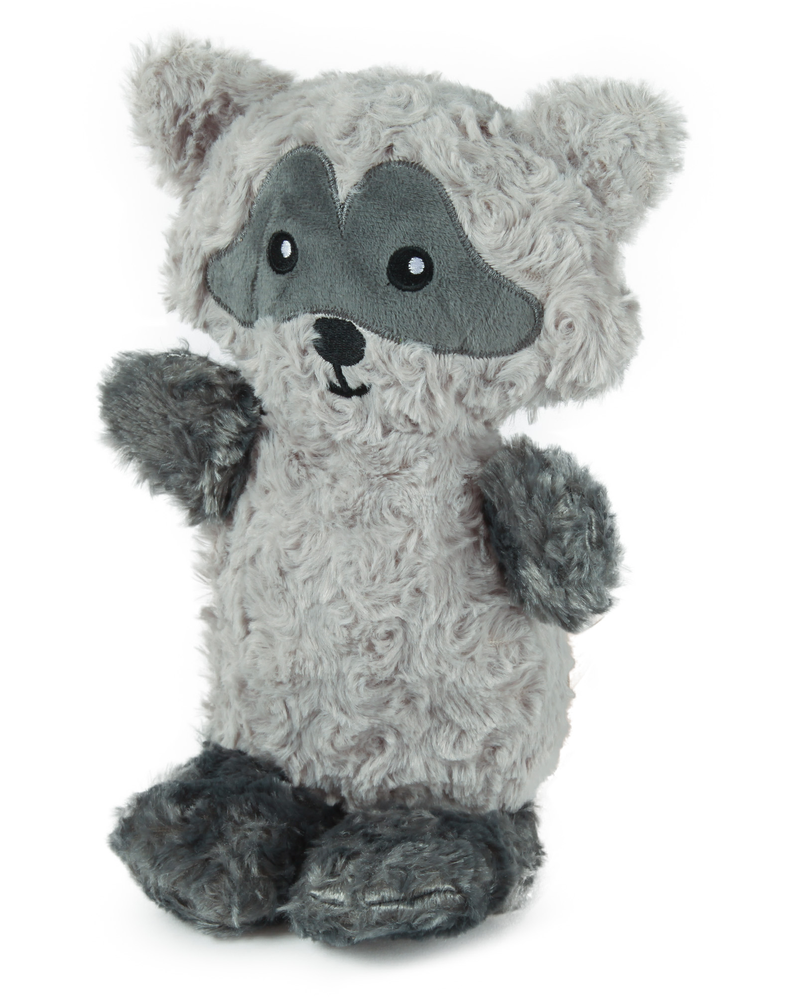 Игрушка для собак Barbaks Енот Николай мягкий с пищалкой 30*25*6см - фото 2