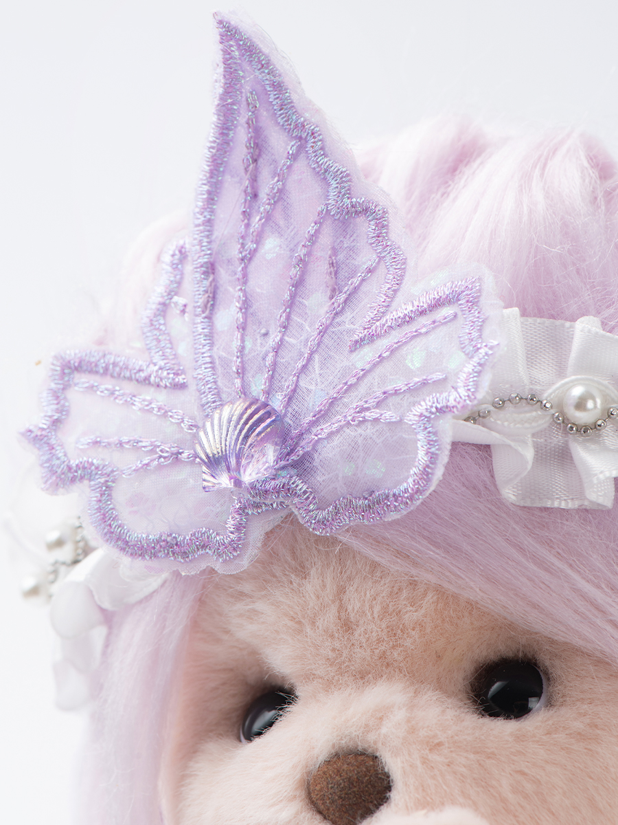Мягкая игрушка TeddyTales Медвежонок в костюме русалки S - фото 8
