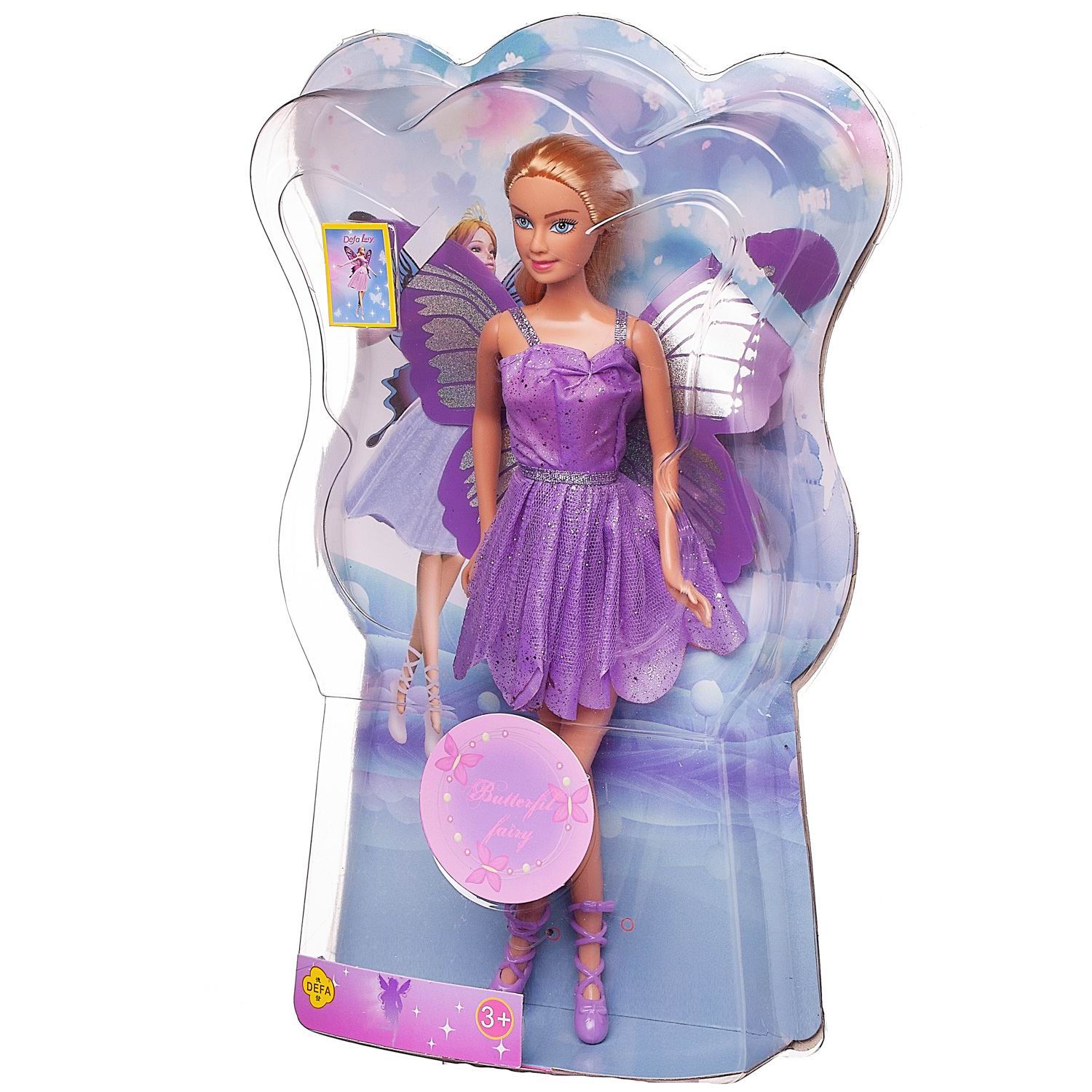 Кукла модельная Abtoys 8135d/фиолетовое - фото 2