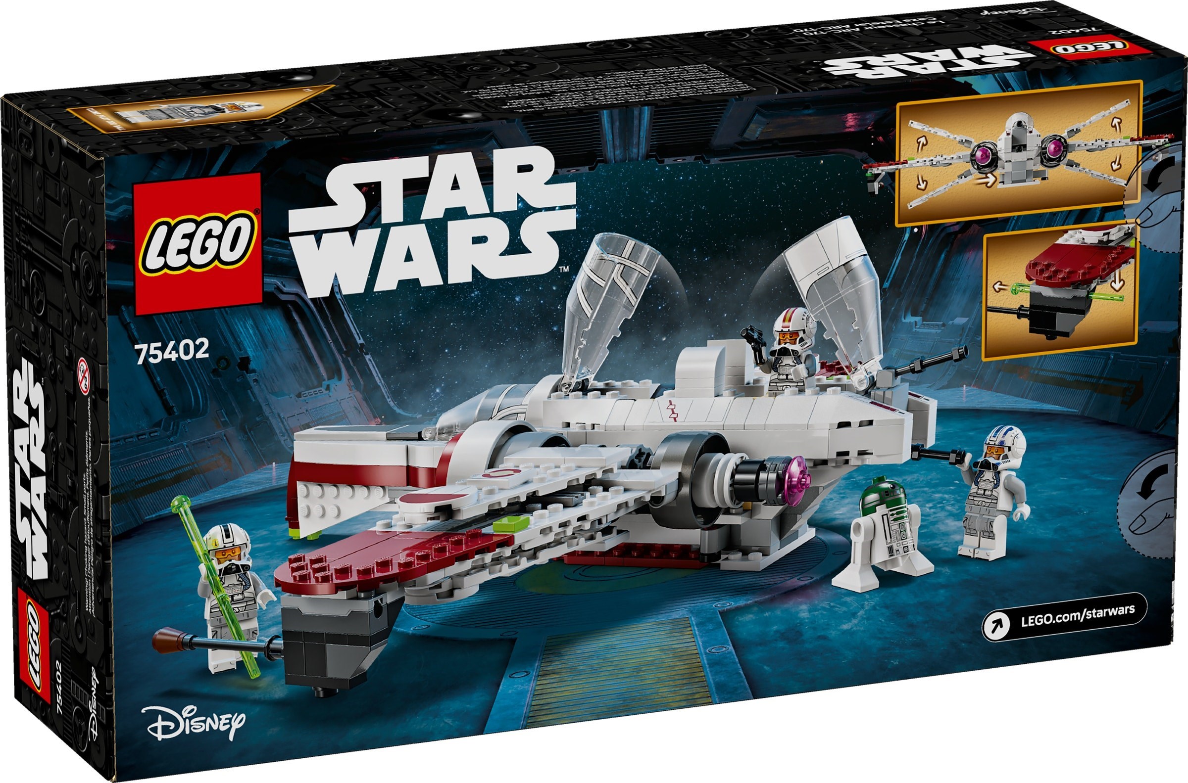 Конструктор LEGO Star Wars Звездный истребитель 75402 497 дет. - фото 10