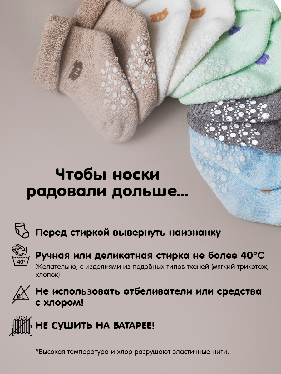 Носки 5 пар CityBisma 40NB/3681_MIX1 - фото 6