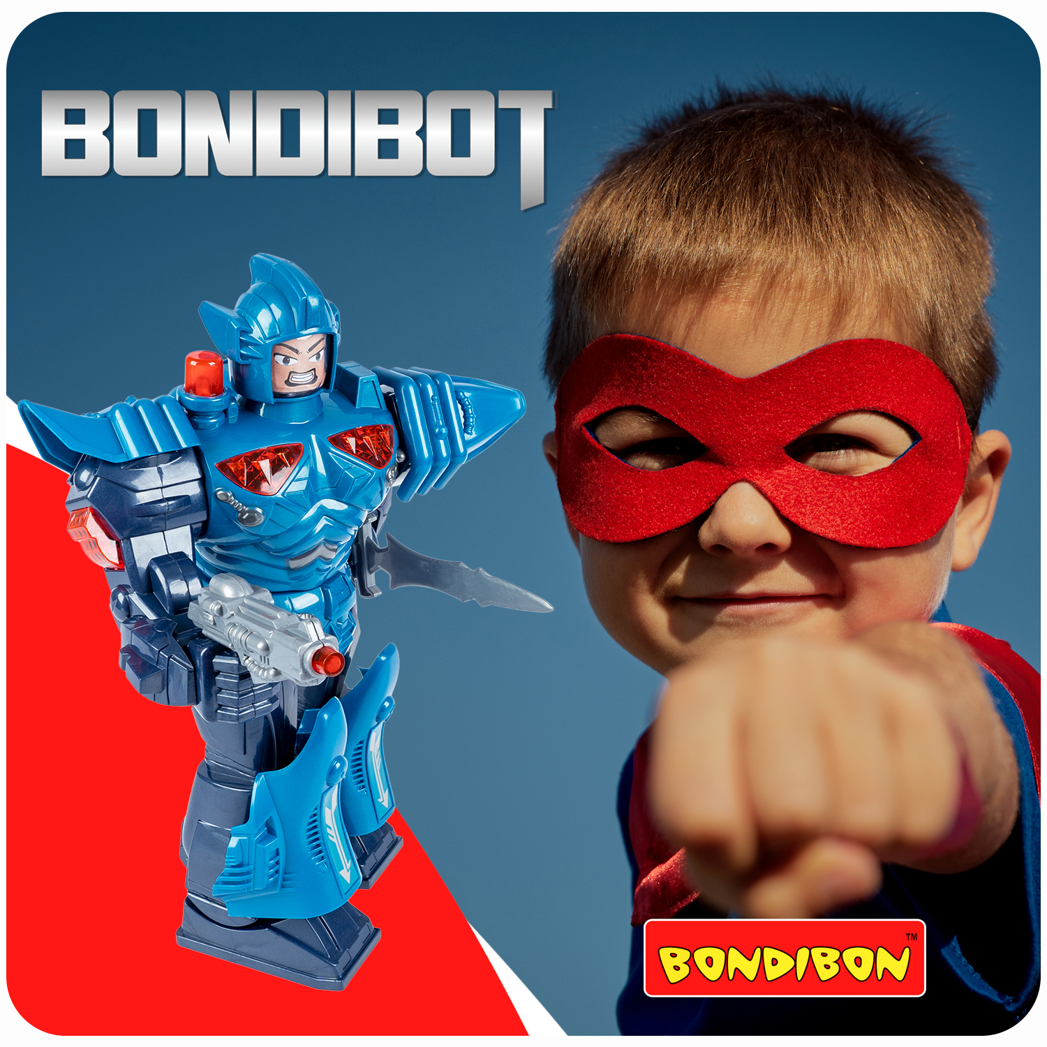 Фигурка Bondibon Робот интерактивный свет звук - фото 11