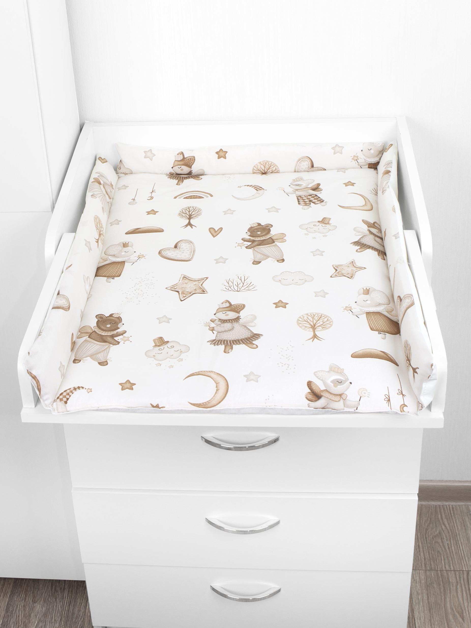 Матрас для пеленания БОНЯМ с бортиками - фото 9