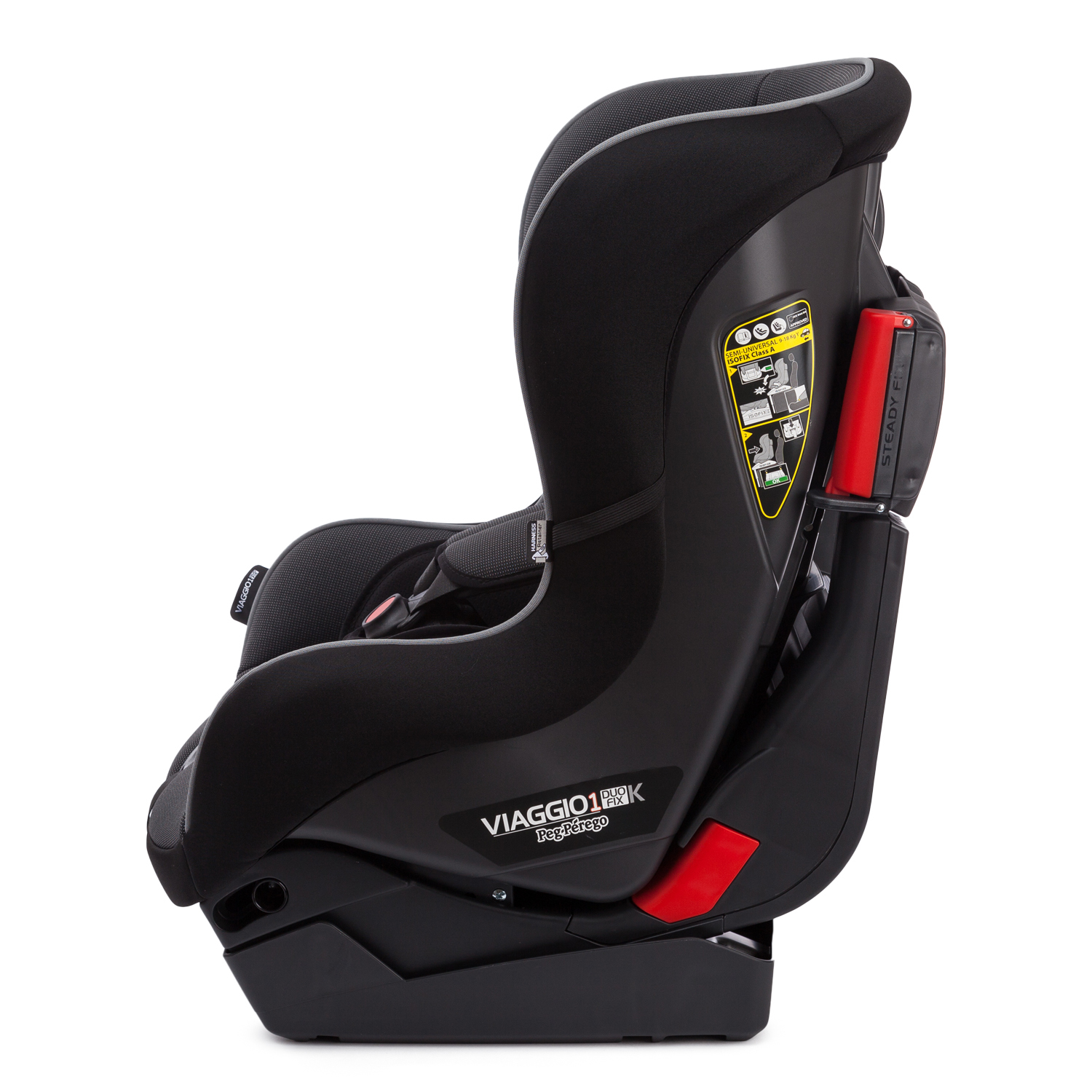 Автокресло Peg-Perego 1 (9-18 кг) черный - фото 2