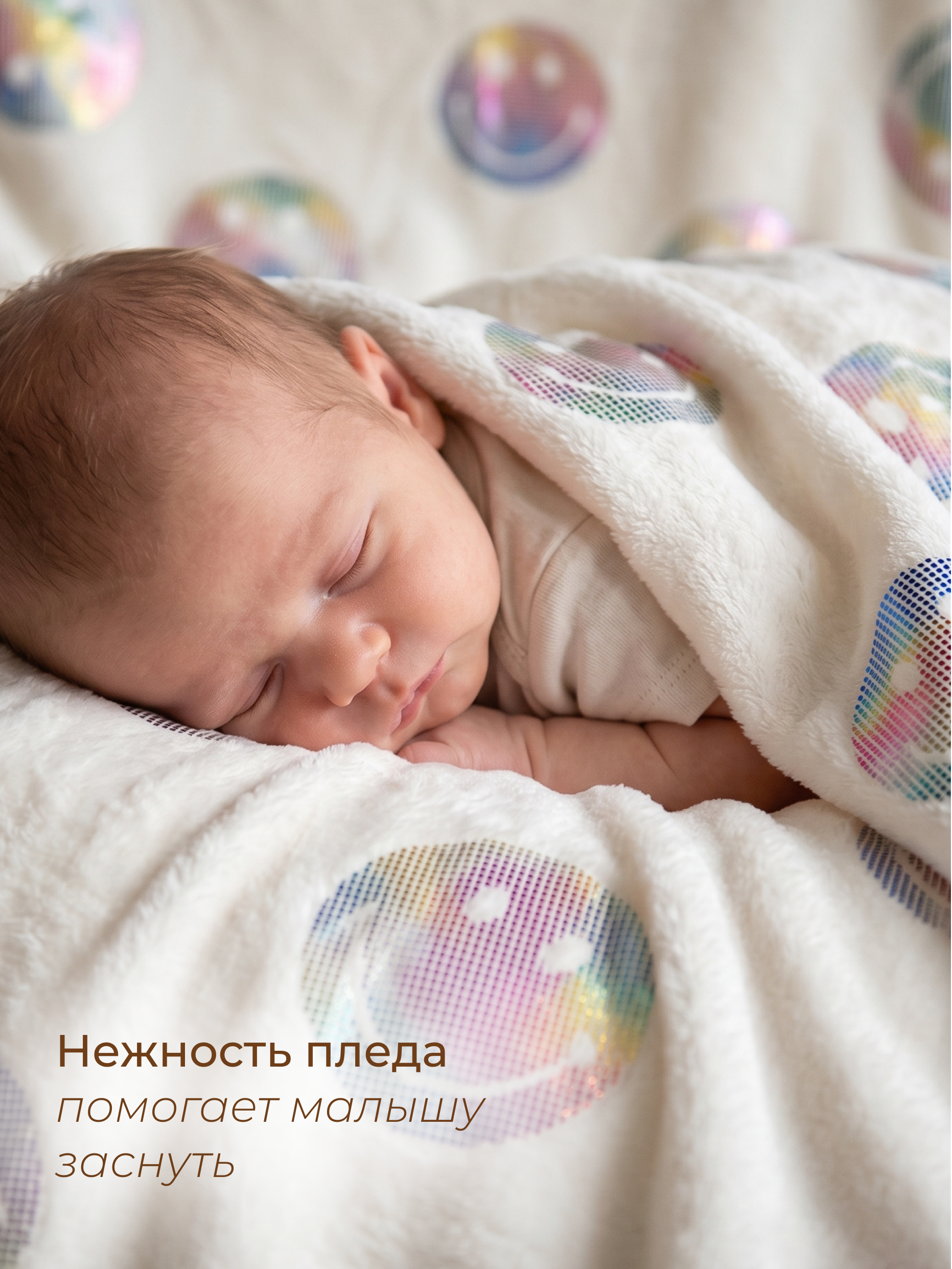 Плед ОТК велсофт 75 x 100 см - фото 3