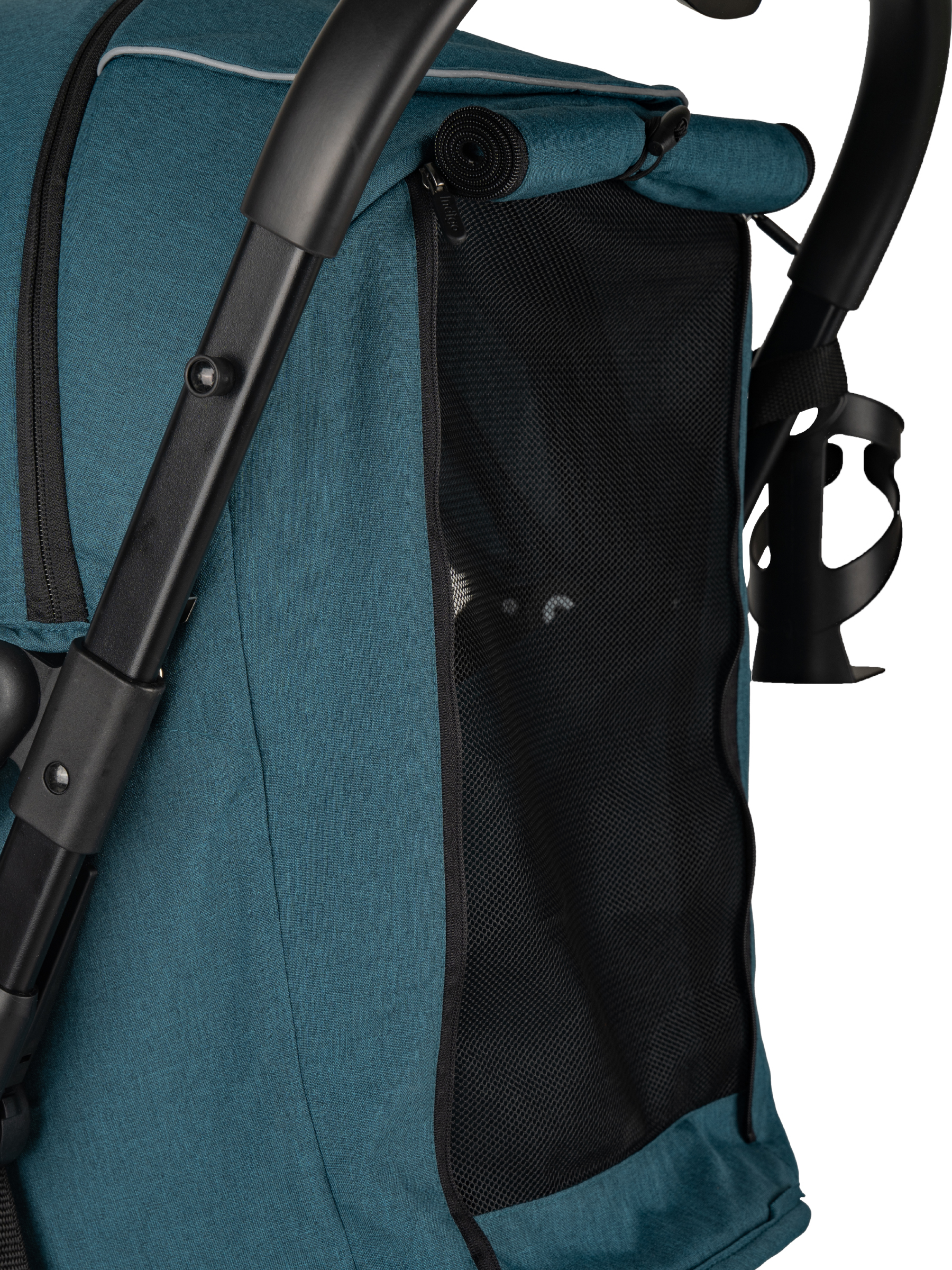 Коляска прогулочная Indigo Frost для путешествий синий синий - фото 26